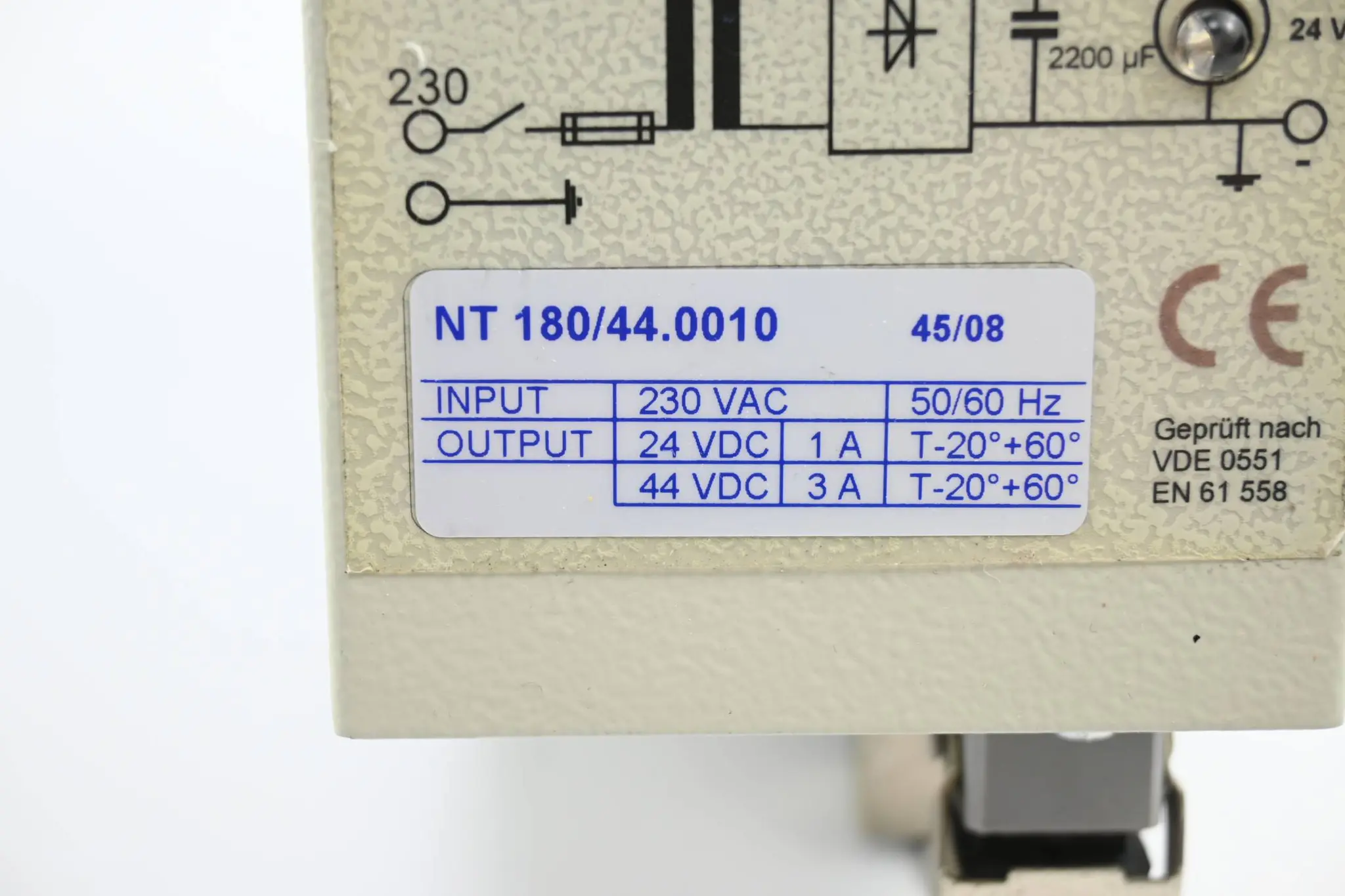 Produktfoto 1 von Viscotec Netzteil NT180/44.0010 ( NT 180/44.0010 )