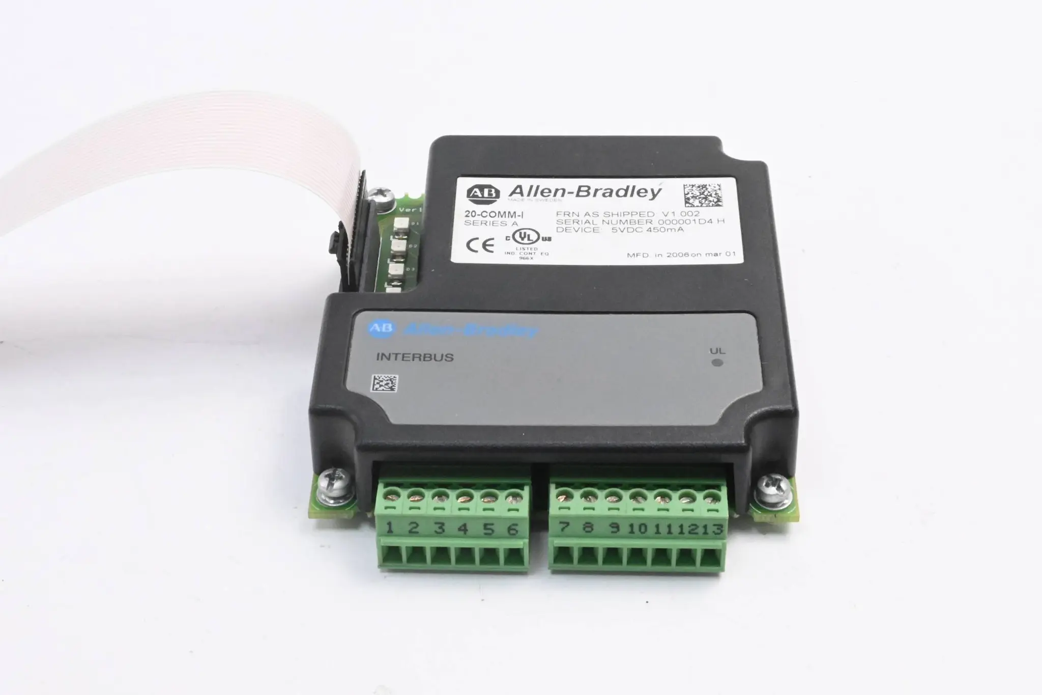 Produktfoto 1 von Allen-Bradley Interbus Adapter 20-COMM-I Series A