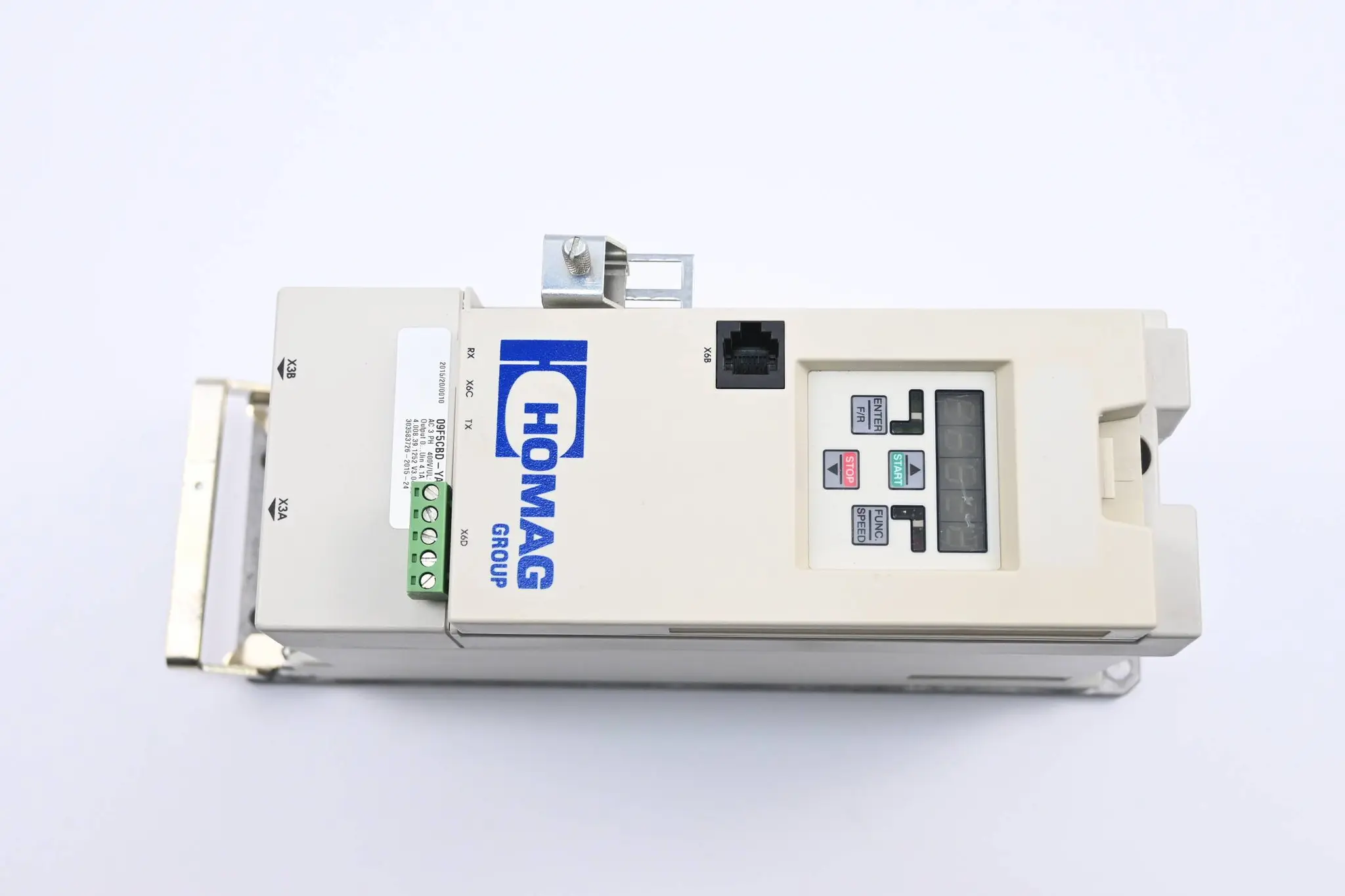 Produktfoto 1 von KEB Homag Frequenzumrichter 09.F5.CBD-YA53 ( 09F5CBD-YA53 ) inkl. 00F5060-5A11