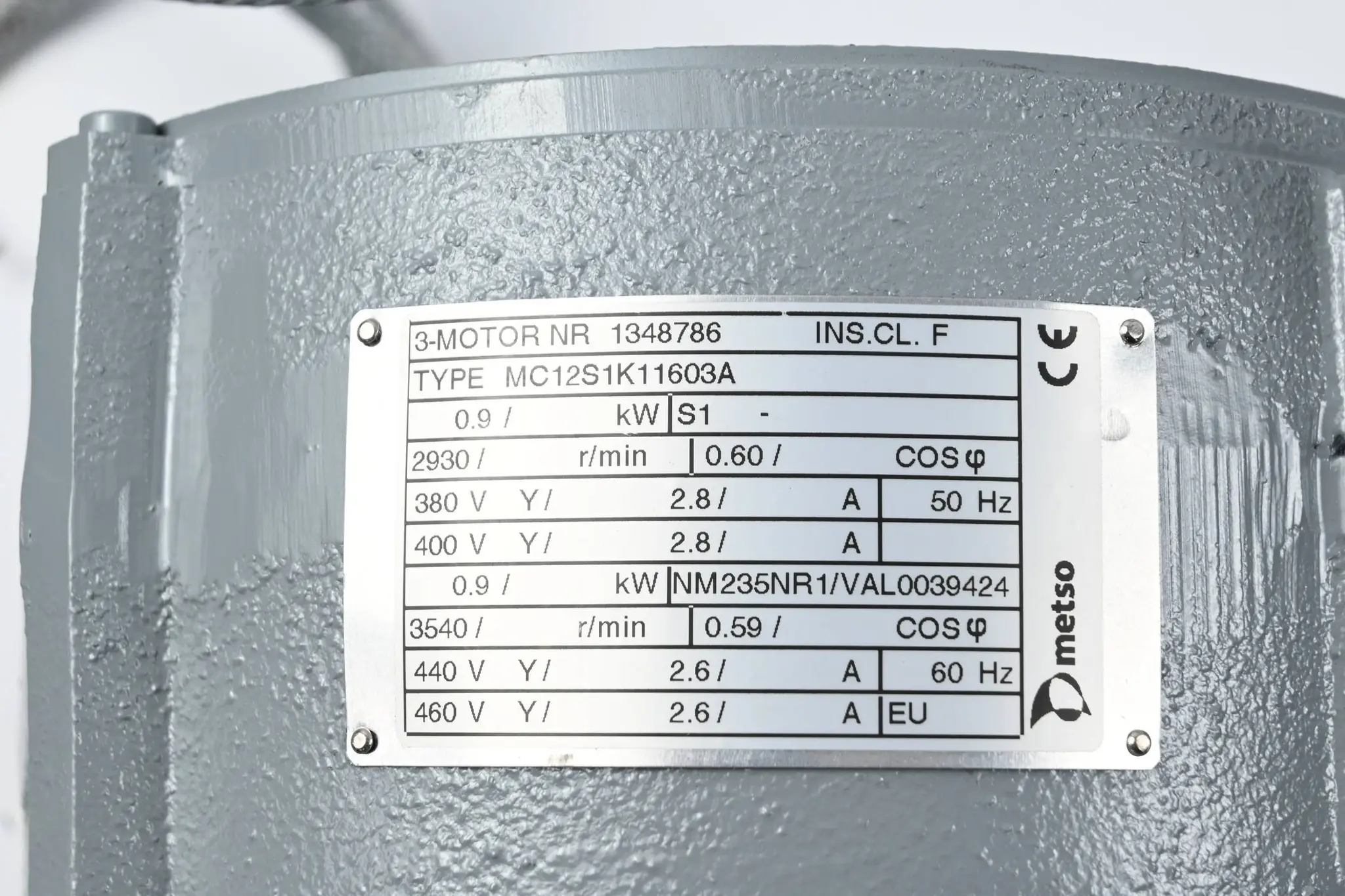 Produktfoto 1 von Mesto Servomotor MC12S1K11603A