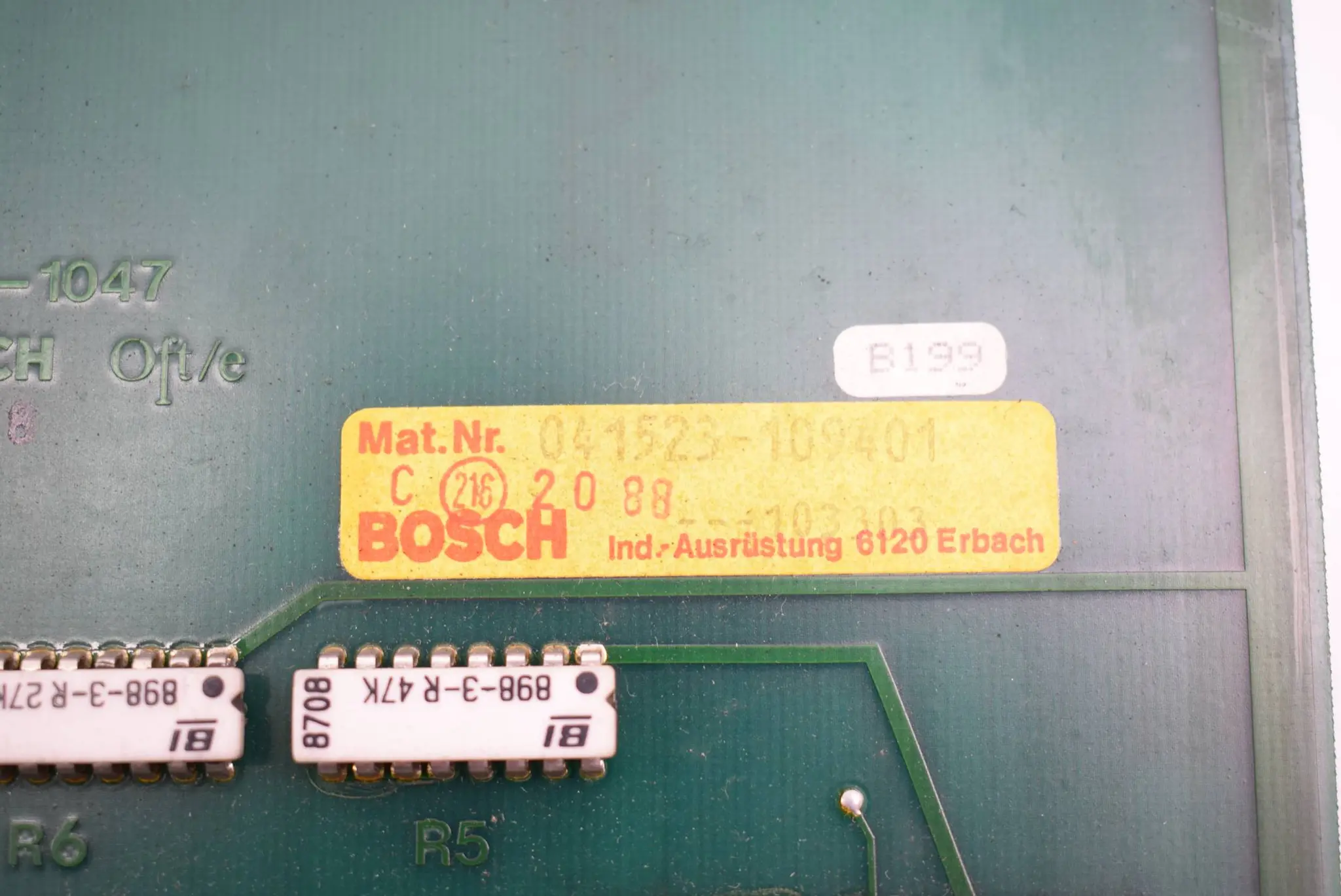 Produktfoto 1 von Bosch AG/Z 041523-109401 ( 103303 )