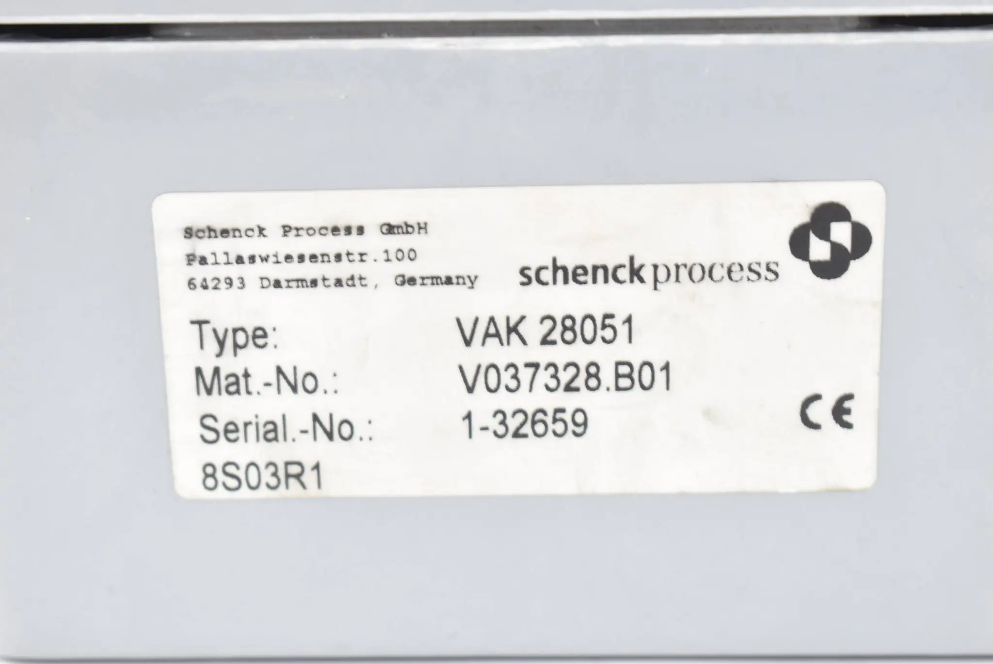 Produktfoto 1 von Schenck process Schaltkasten VAK 28051 ( VAK28051 )