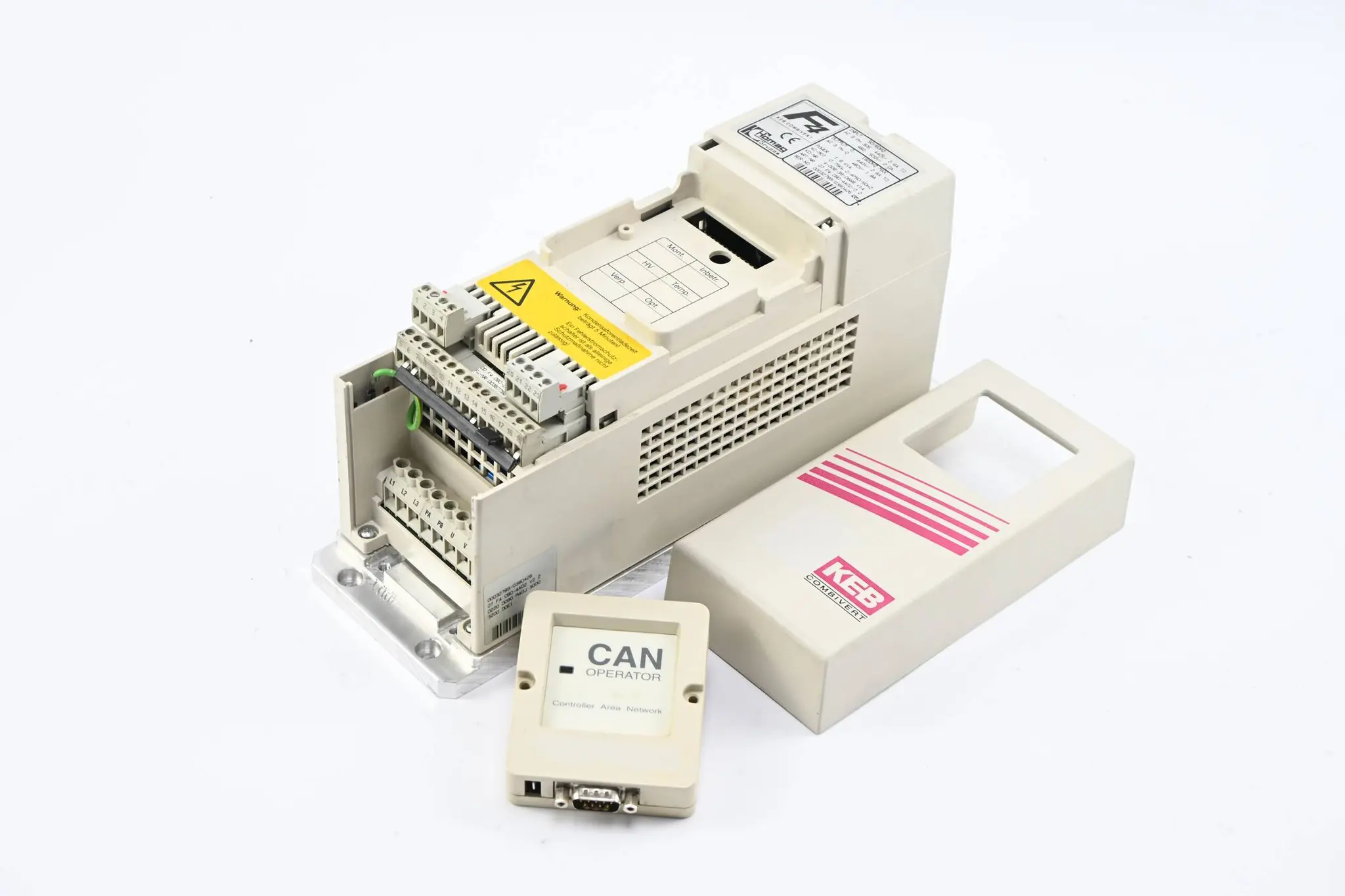 Produktfoto 1 von KEB Combivert Frequenzumrichter 07.F4.CBD-4A02/2.2 inkl. Operator 00.F4.010-5A08