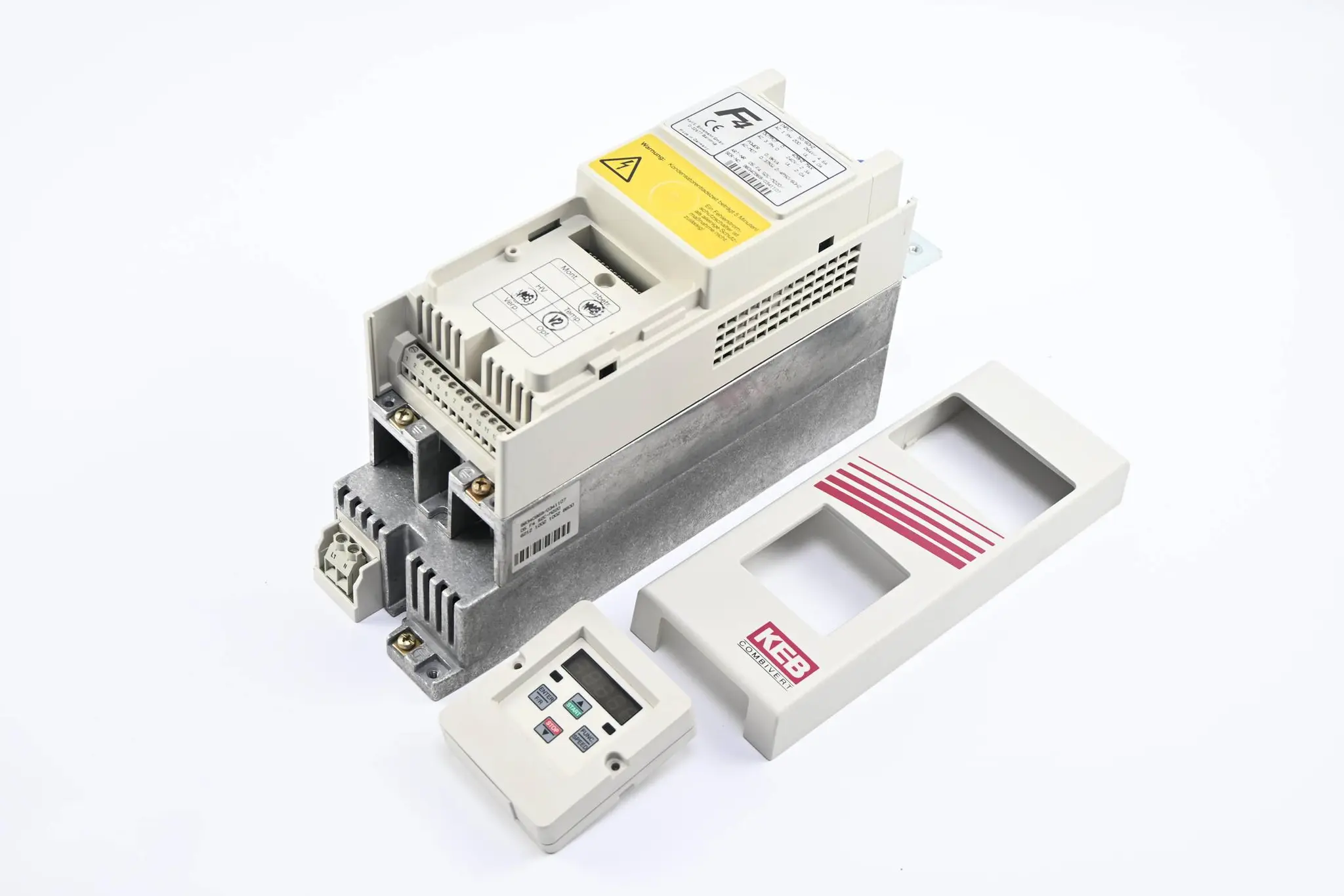 Produktfoto 1 von KEB Combivert Frequenzumrichter 05.F4.S2C-M220/ + Operator Panel 00.F4.010-2009