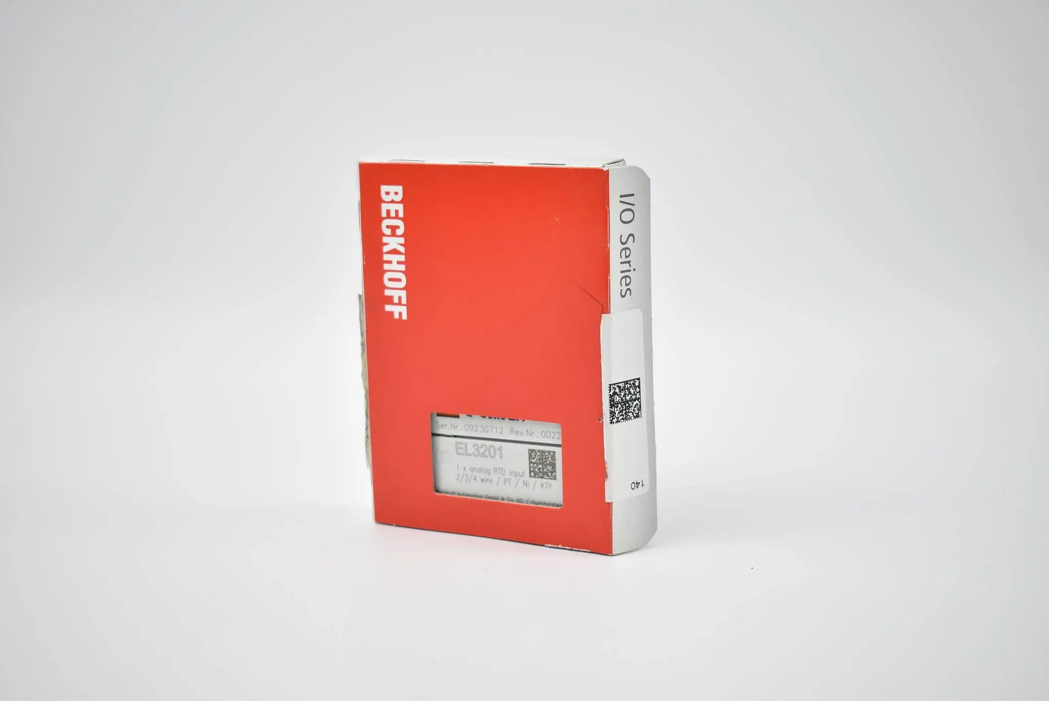 Produktfoto 1 von Beckhoff EtherCAT-Klemme 1-Kanal-Analog-Eingang EL3201 ( EL 3201 )