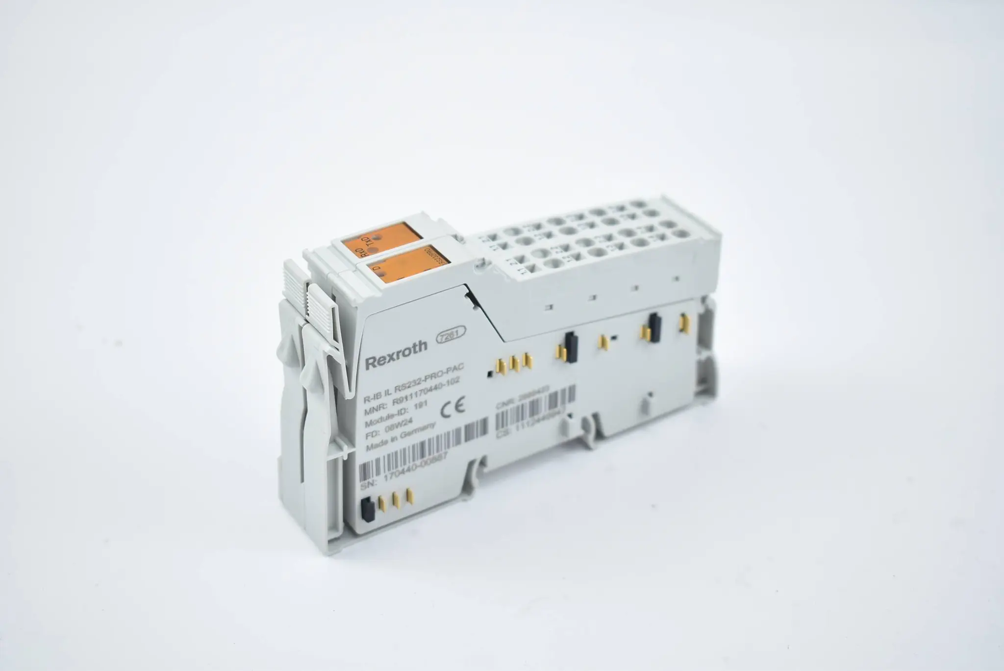 Produktfoto 1 von Rexroth Inline Funktionsklemme R-IB IL RS232-PRO-PAC ( R911170440-102 )