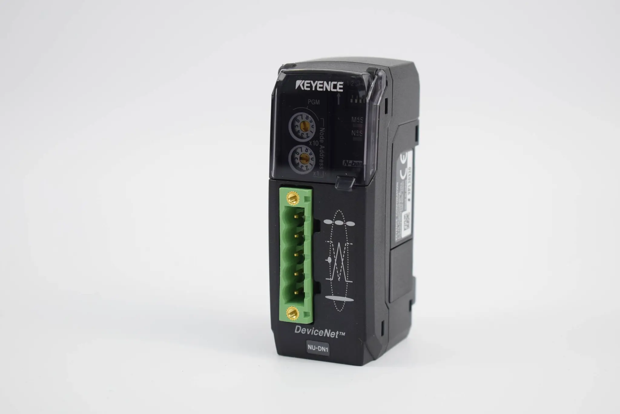 Produktfoto 1 von Keyence DeviceNet®-Kommunikationseinheit 11-25VDC 1480 mW NU-DN1