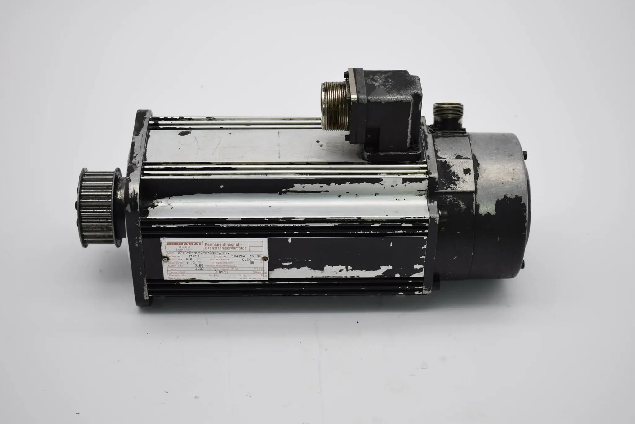 Produktfoto 1 von Indramat Permanentmagnet Drehstromservomotor 21897 071C-0-NS-2-C/095-A-0//