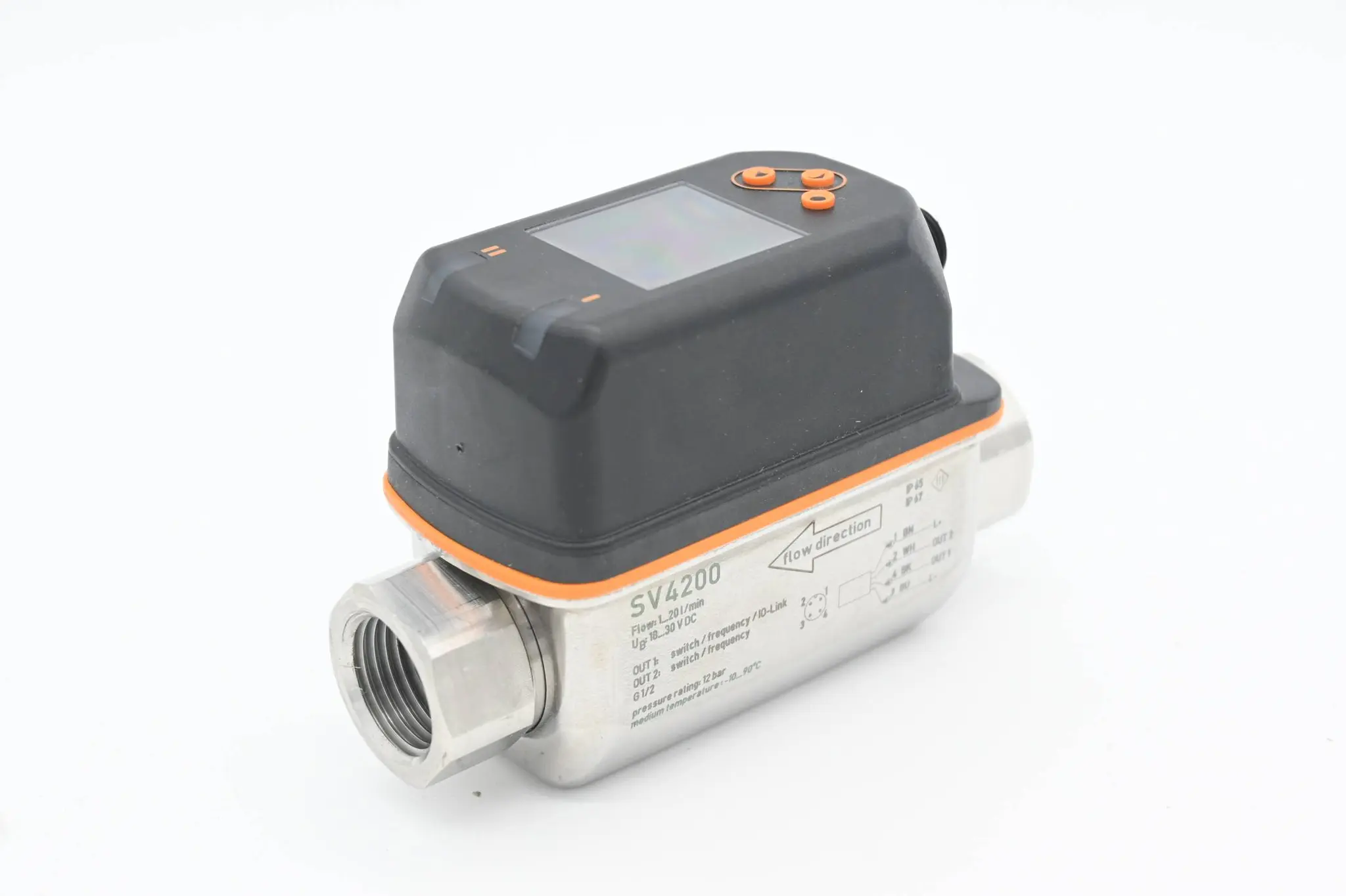 Produktfoto 1 von Ifm Electronic SV4200 Durchflussmesser SVR12XXXIRKG/US-100