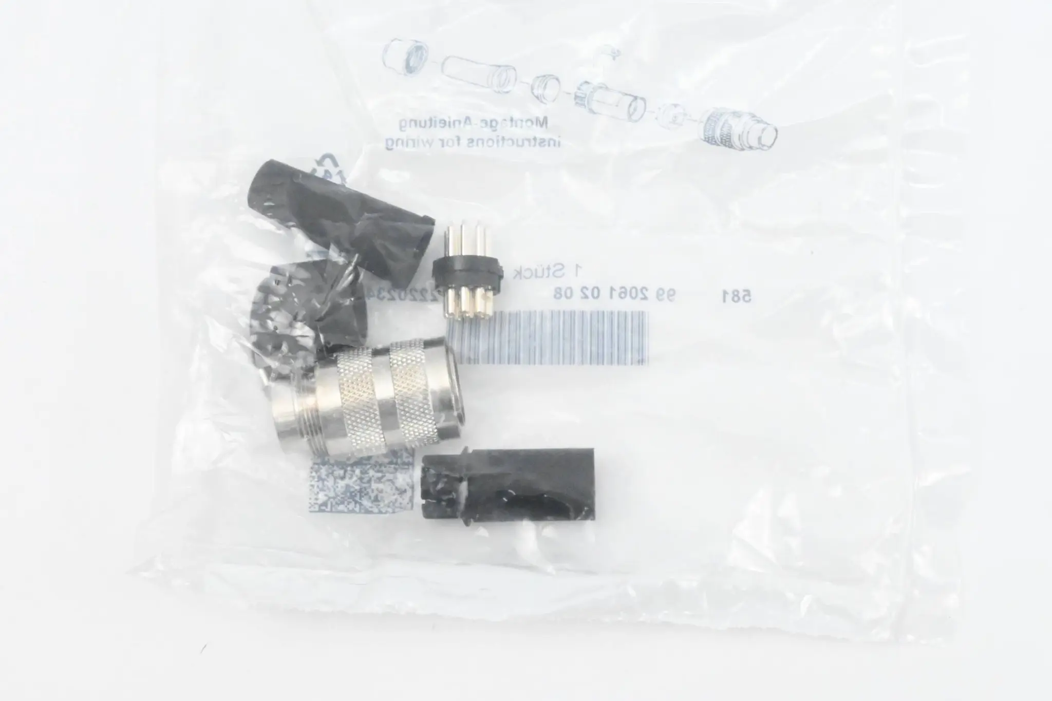 Produktfoto 1 von Binder Kabelstecker M16 ( 99 2061 02 08 )