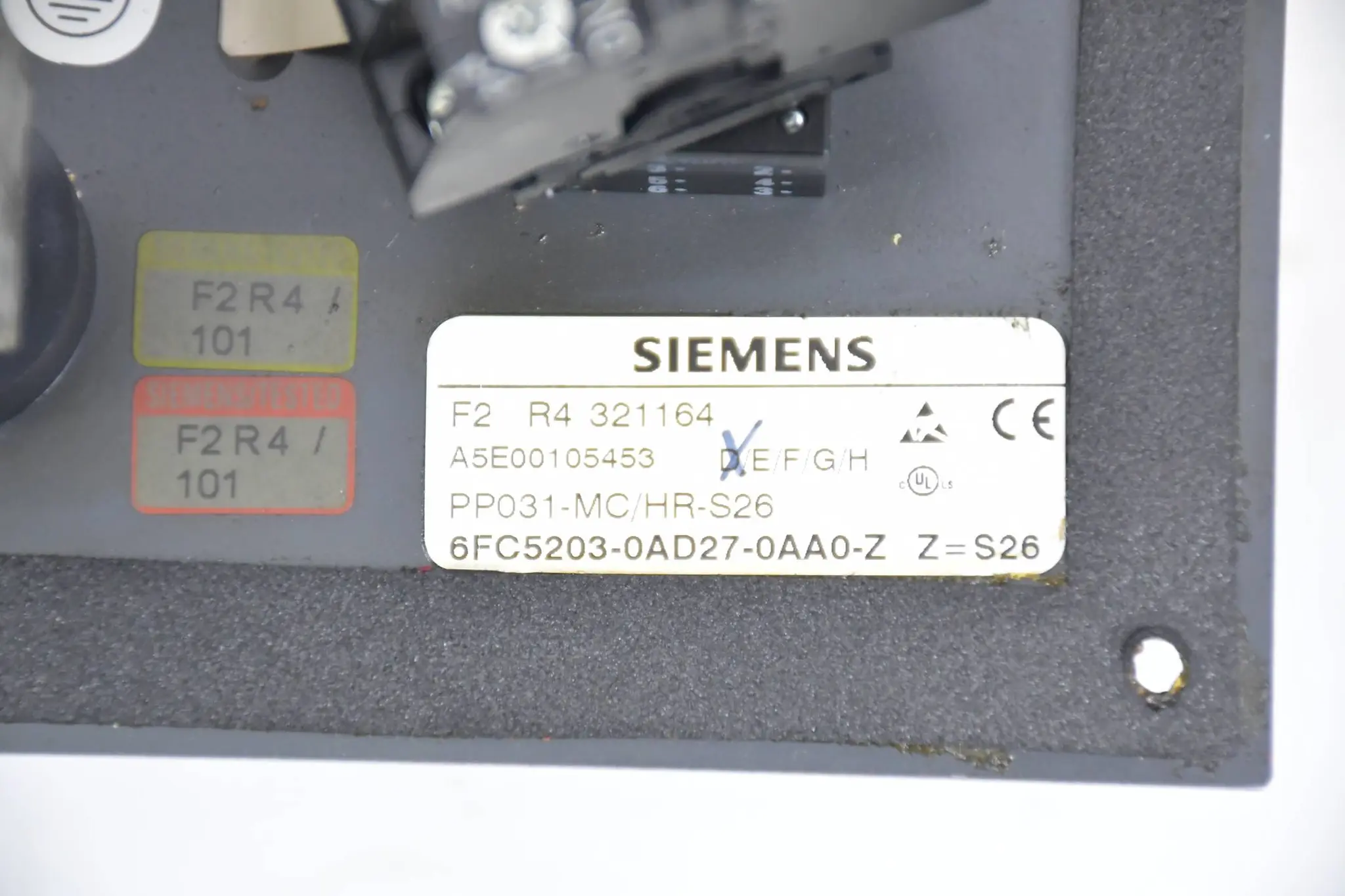 Produktfoto 1 von Siemens Sinumerik Push Button Panel PP 031-MC/HR-S26 6FC5203-0AD27-0AA0-Z