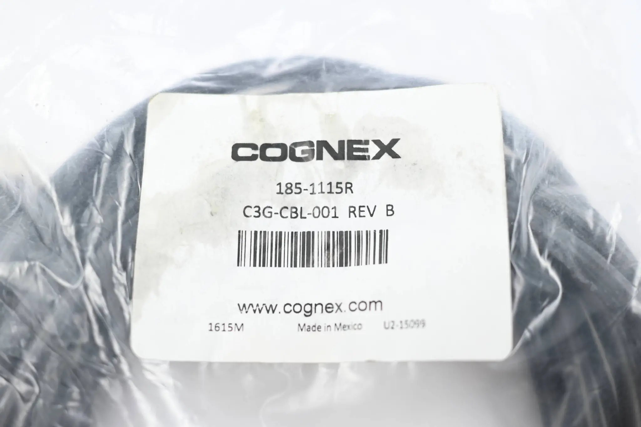 Produktfoto 1 von Cognex Verbindungskabel C3G-CBL-001 ( 185-1115R ) Rev. B