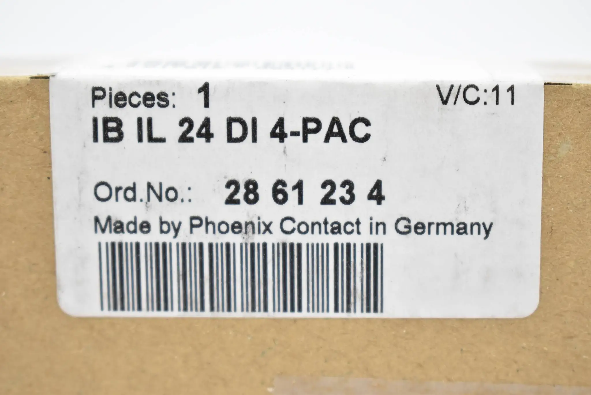 Produktfoto 1 von Phoenix Contact Digitalmodul IB IL 24 DI 4-PAC ( 2861234 )