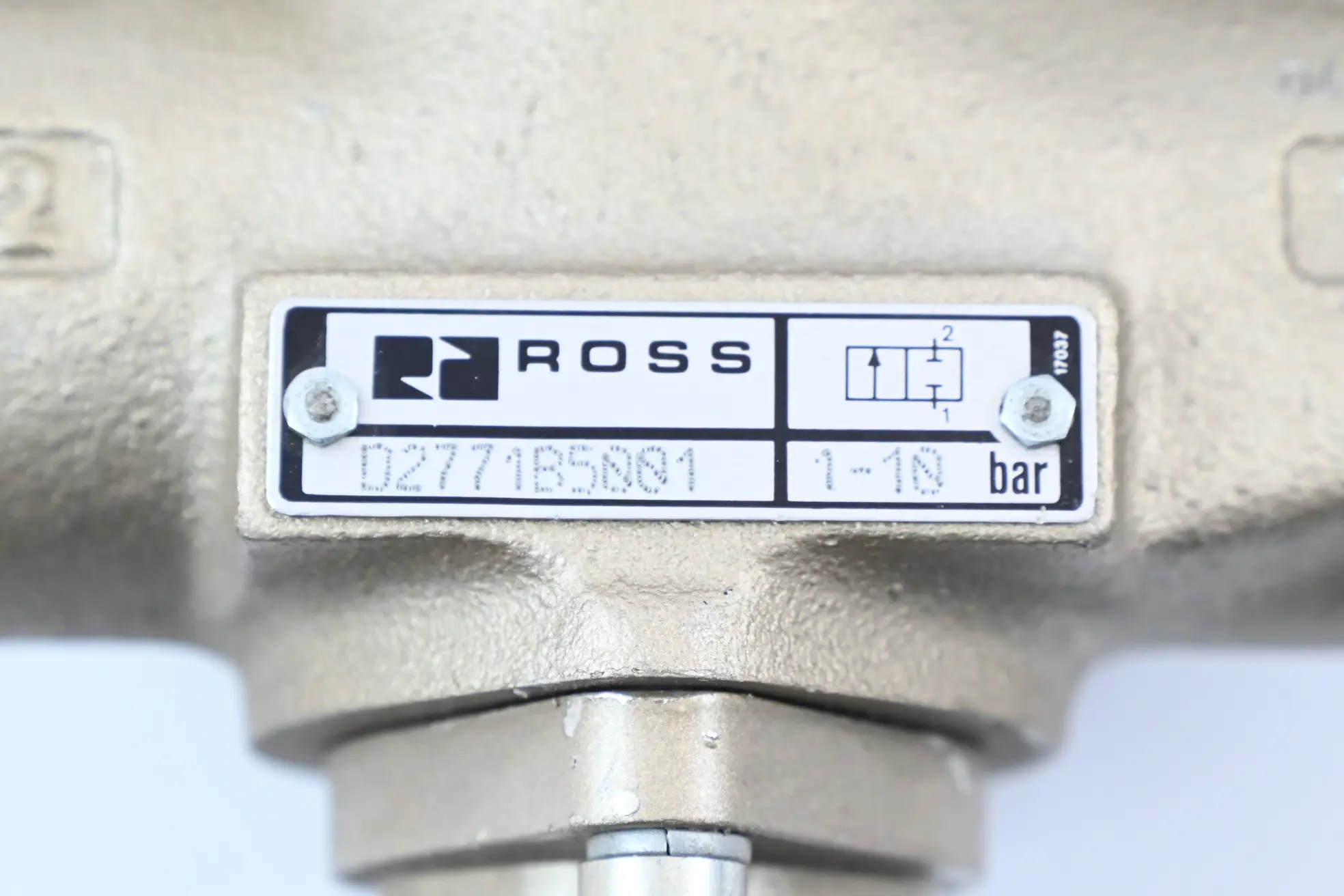 Produktfoto 1 von Ross Ventil 1-10 bar D2771B5001
