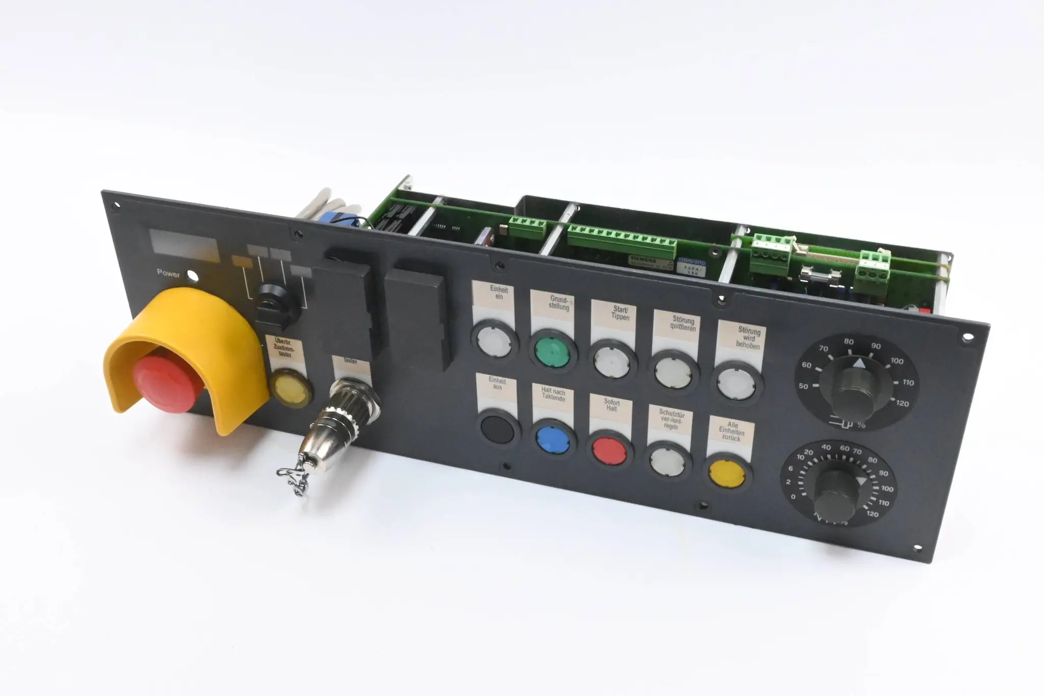 Produktfoto 1 von Siemens Sinumerik Push Button Panel 6FC5203-0AD27-0AA0 ( 6FC5 203-0AD27-0AA0 )