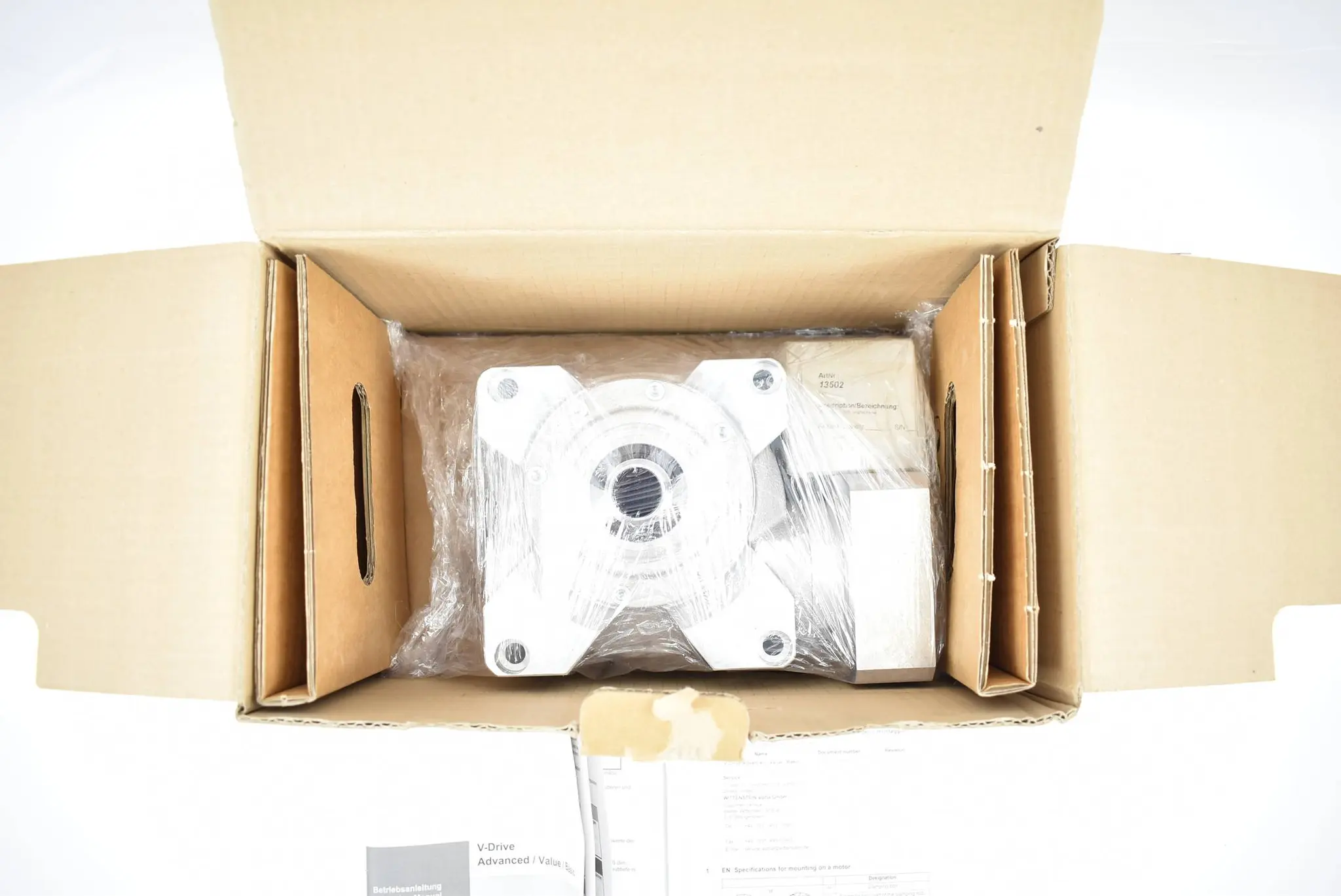 Produktfoto 1 von Wittenstein Alpha Schneckengetriebe CVH 040S-MF1-10-6E1-1K-0G0 ( 20073134 )