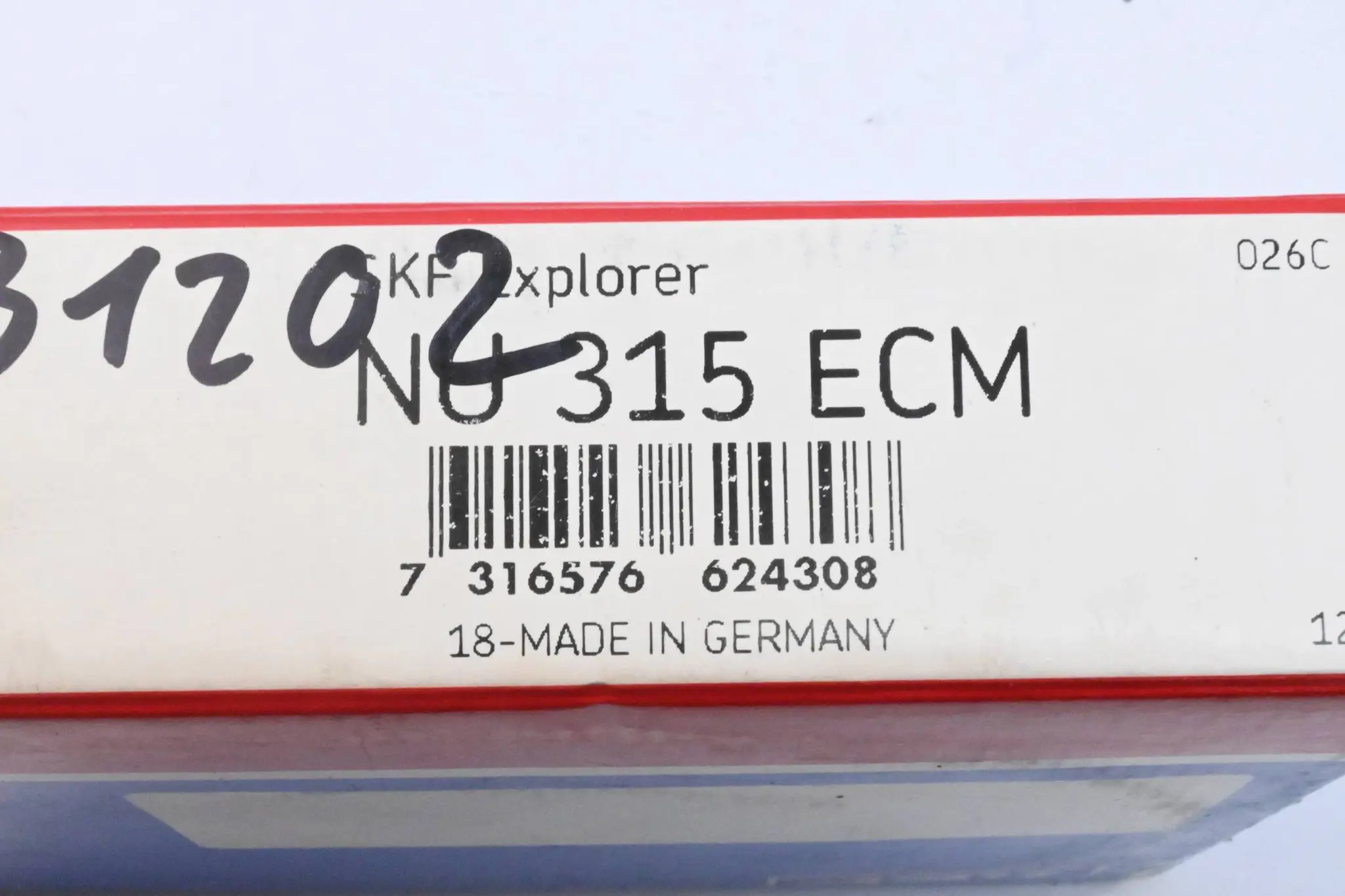 Produktfoto 1 von SKF Zylinderrollenlager NU 315 ECM ( NU315ECM )