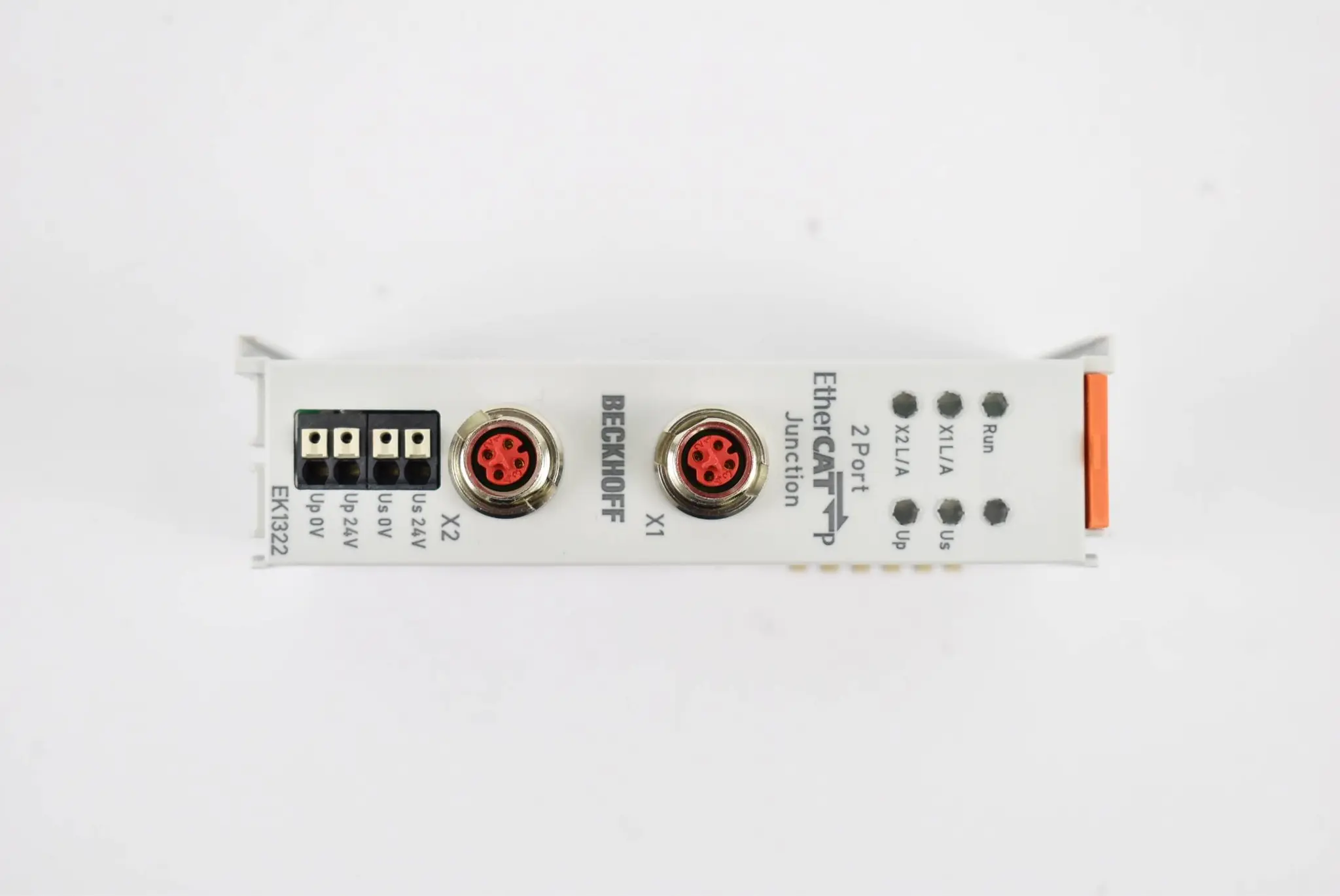 Produktfoto 1 von Beckhoff 2-Port-EtherCAT P-Abzweig mit Einspeisung 24V EK1322 ( EK 1322 )