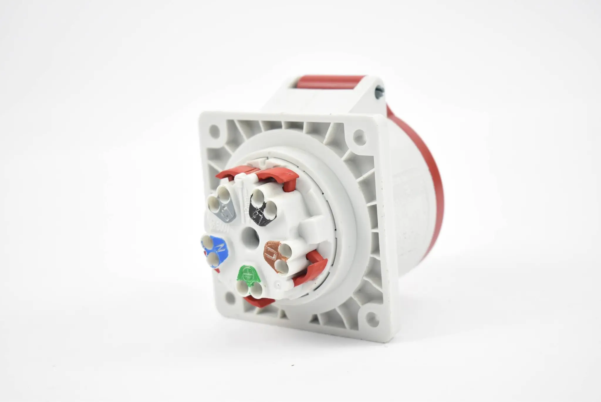 Produktfoto 1 von Mennekes CEE-Anbaudose Twin-Contact 3385 ( 16A-6h )