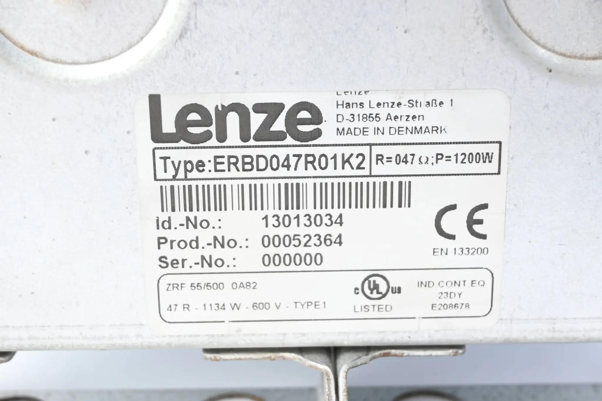 Produktfoto 1 von Lenze Bremswiderstand ERBD047R01K2 ( 13013034 )