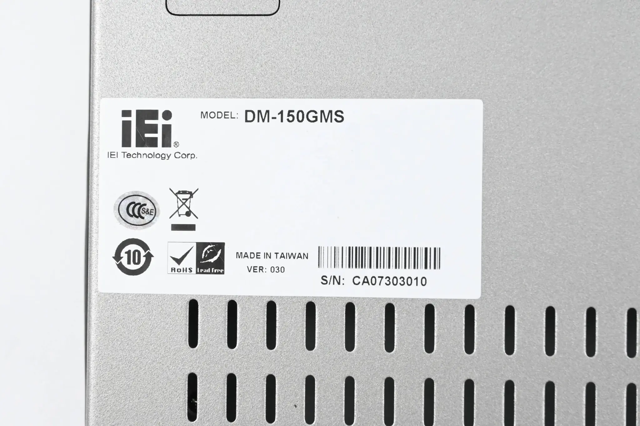 Produktfoto 1 von iEi LCD Monitor DM-150GMS