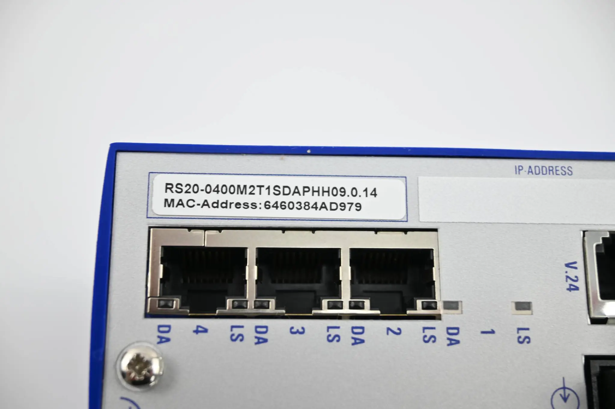 Produktfoto 1 von Hirschmann RS20 Rail Switch RS20-0400M2T1SDAPHH09.0.14