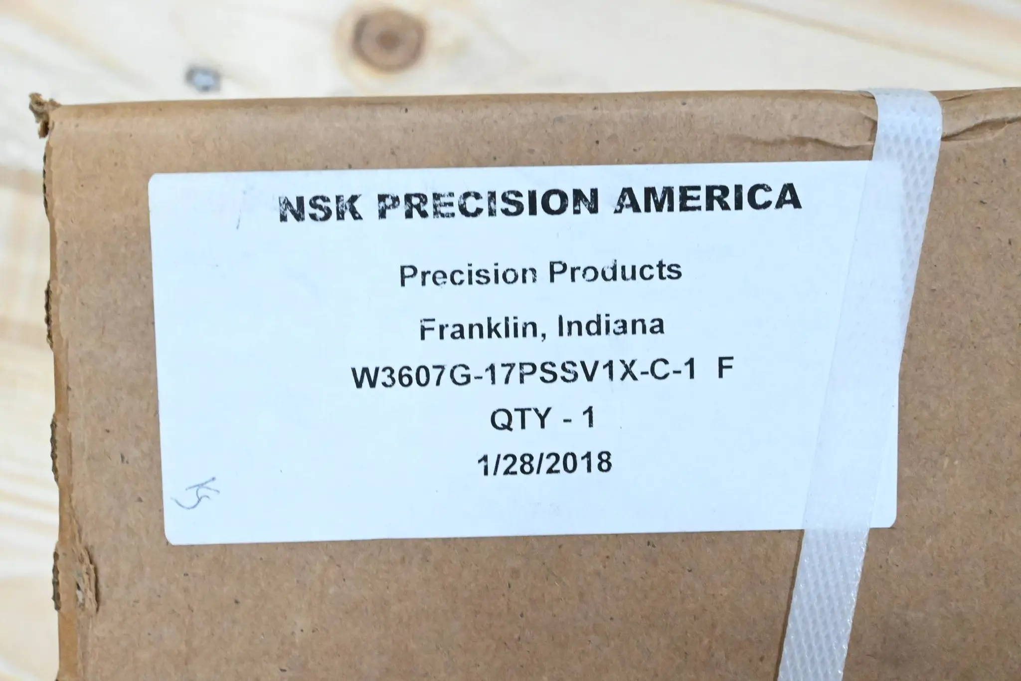 Produktfoto 1 von NSK Kugelgewindespindel W3607G-17PSSV1X-C-1 F