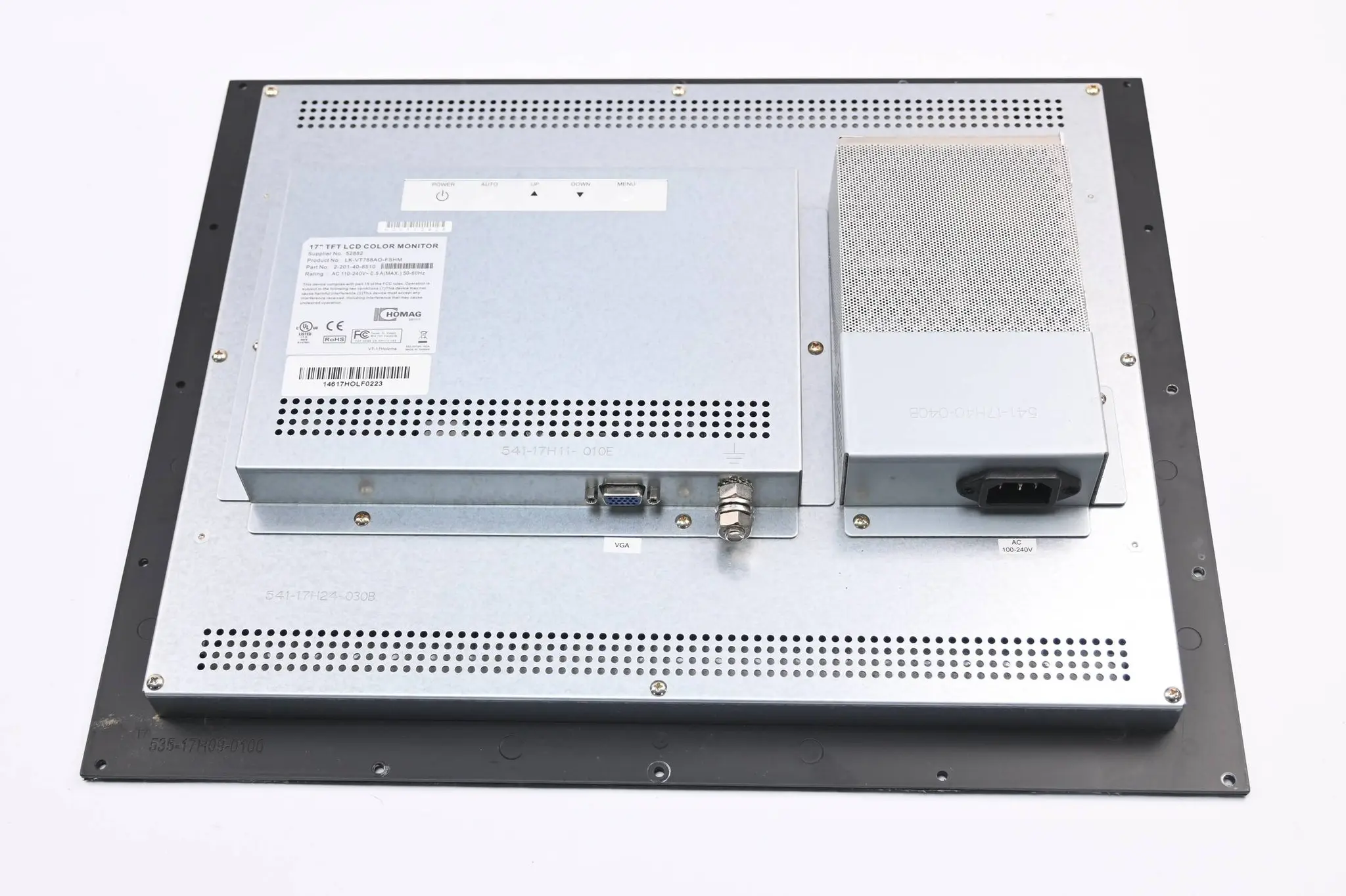 Produktfoto 1 von Homag 17" TFT LCD Monitor LK-VT788AO-FSHM ( 2-201-40-8510 )