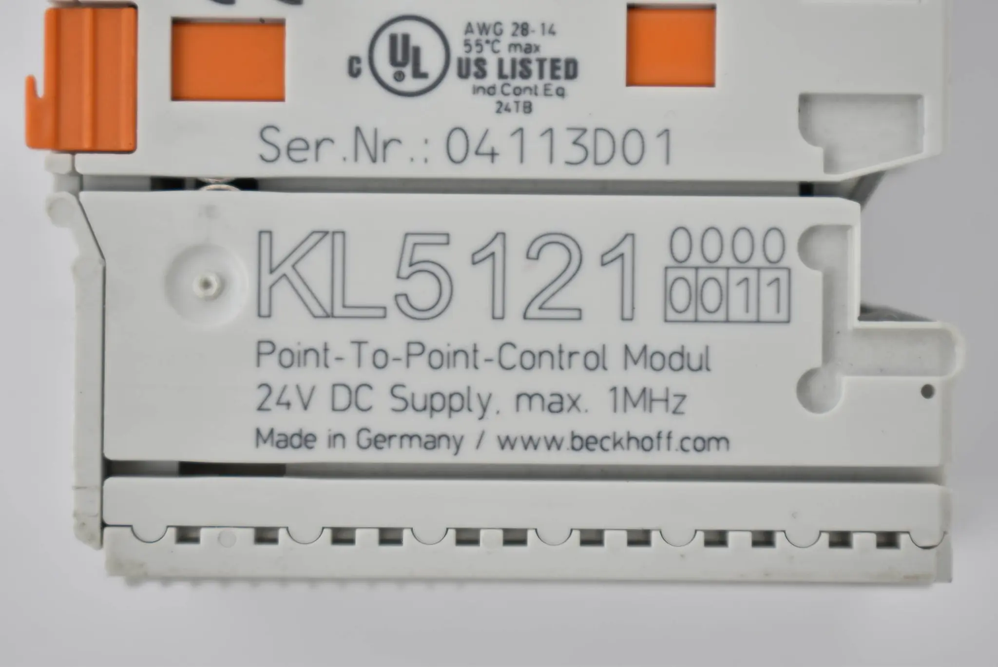 Produktfoto 1 von Beckhoff Busklemme 1-Kanal-Encoder-Inferface 24 VDC HTL KL5121 ( KL 5121 )