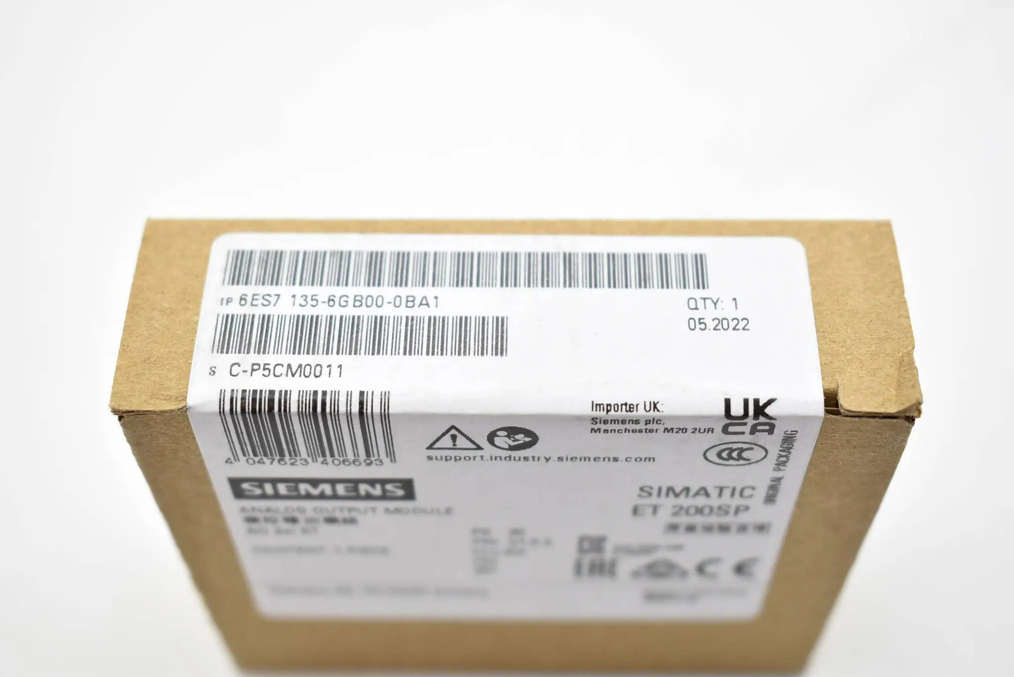 Produktfoto 1 von Siemens simatic ET 200SP 6ES7 135-6GB00-0BA1 ( 6ES7135-6GB00-0BA1 )