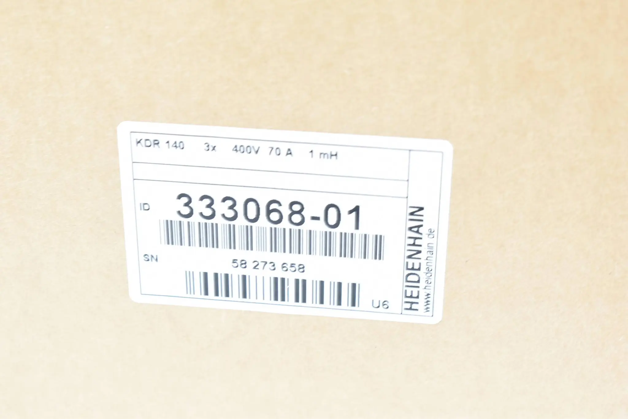 Produktfoto 1 von Heidenhain Kommutierungsdrossel KDR 140 ( 333068-01 ) Ver. U6