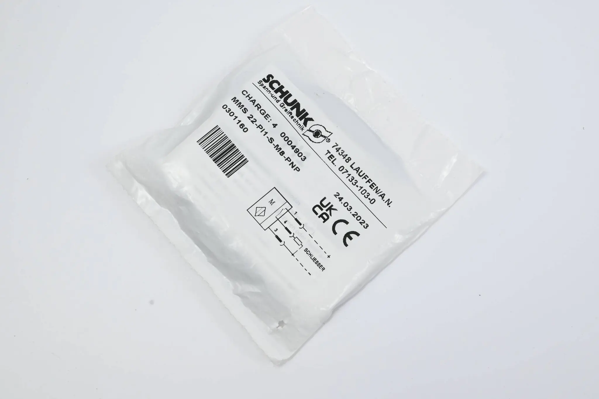 Produktfoto 1 von Schunk Programmierbarer Magnetschalter MMS 22-PI1-S-M8-PNP ( MMS22PI1SM8PNP )