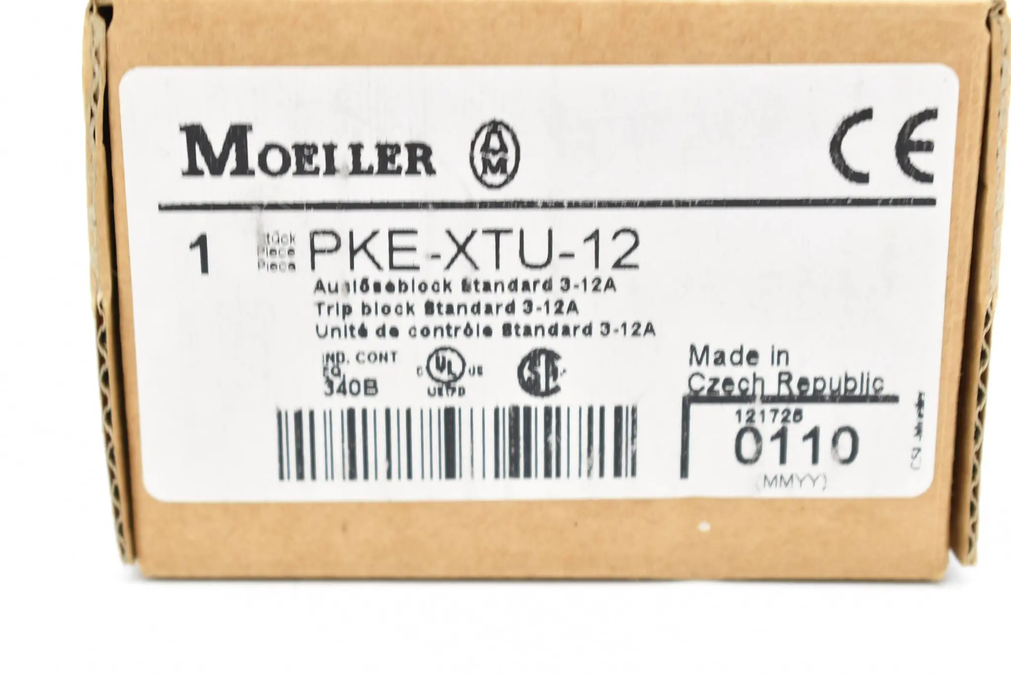 Produktfoto 1 von Klöckner Moeller Auslöseblock PKE-XTU-12