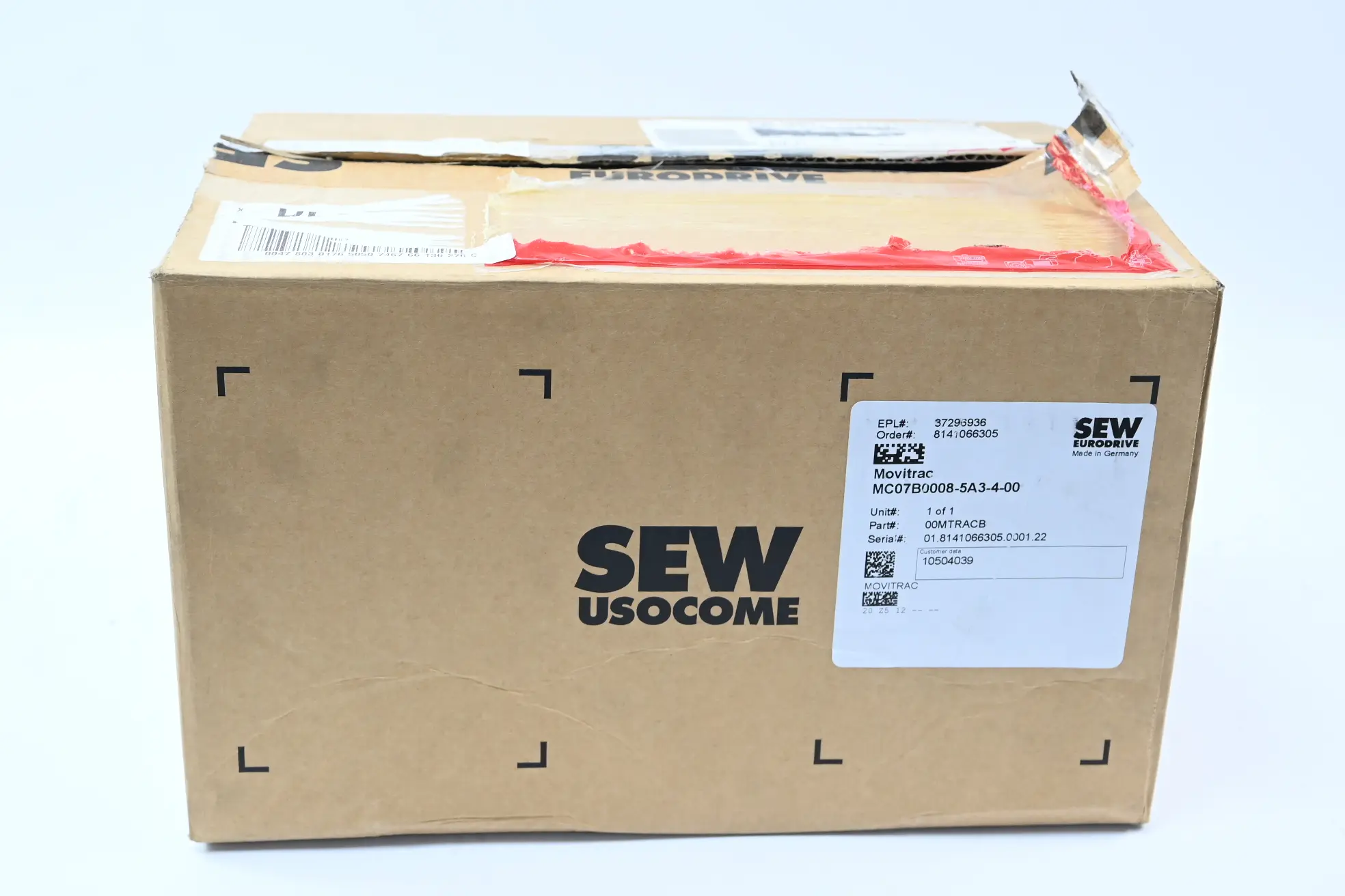Produktfoto 1 von SEW-Eurodrive Movitrac MC07B0008-5A3-4-00