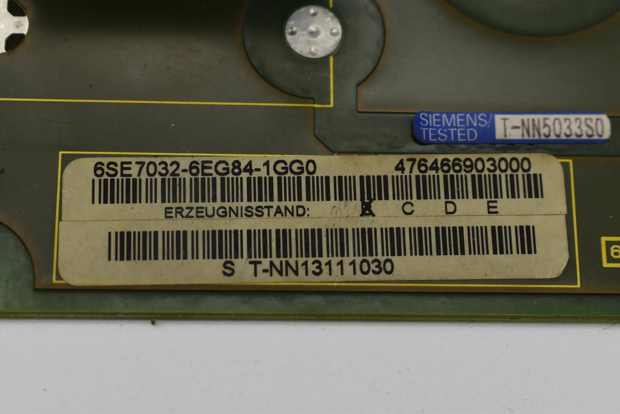 Produktfoto 1 von Siemens Wechselrichterbeschaltungs-Baugruppe 6SE7032-6EG84-1GG0 E.A