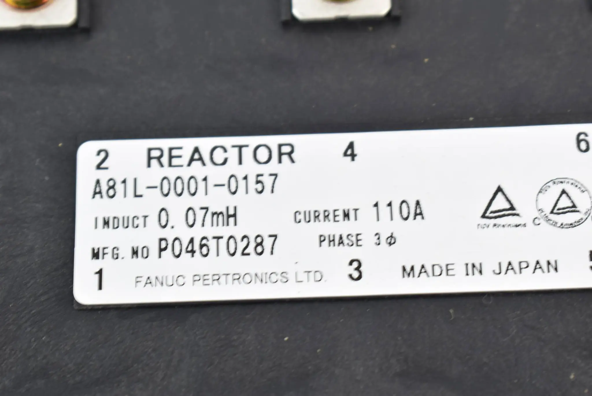 Produktfoto 1 von Fanuc AC Reactor 110A ( A81L-0001-0157 )