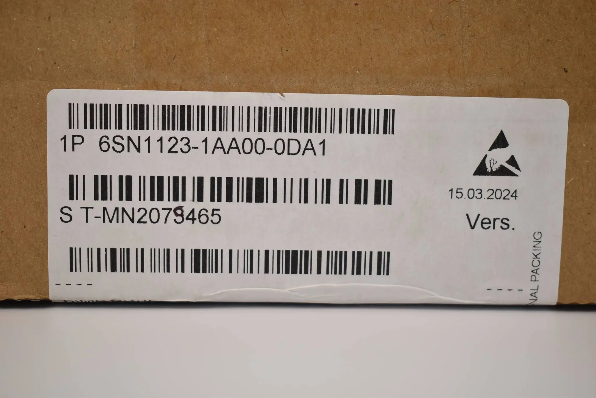 Produktfoto 1 von Siemens simodrive 611 Leistungsmodul 6SN1 123-1AA00-0DA1 ( 6SN1123-1AA00-0DA1 )