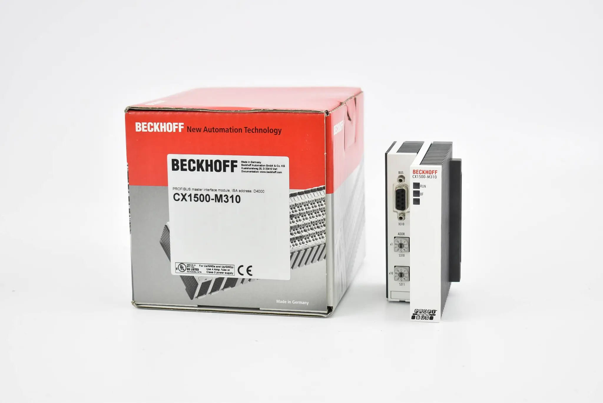 Produktfoto 1 von Beckhoff Profibus-Master-Feldbusanschaltung 24VDC CX1500-M310 ( CX 1500-M310 )