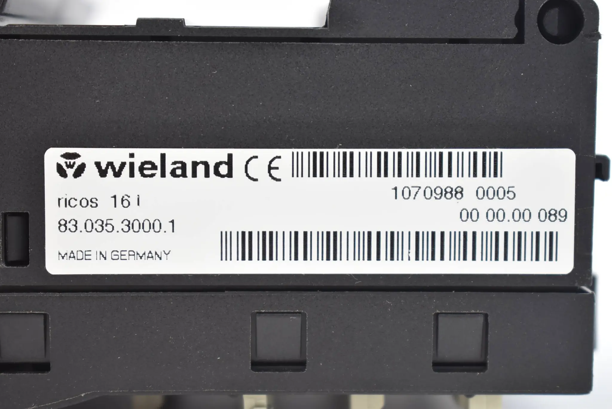 Produktfoto 1 von Wieland Digitaleingang ricos 16 I ( 83.035.3000.1 )