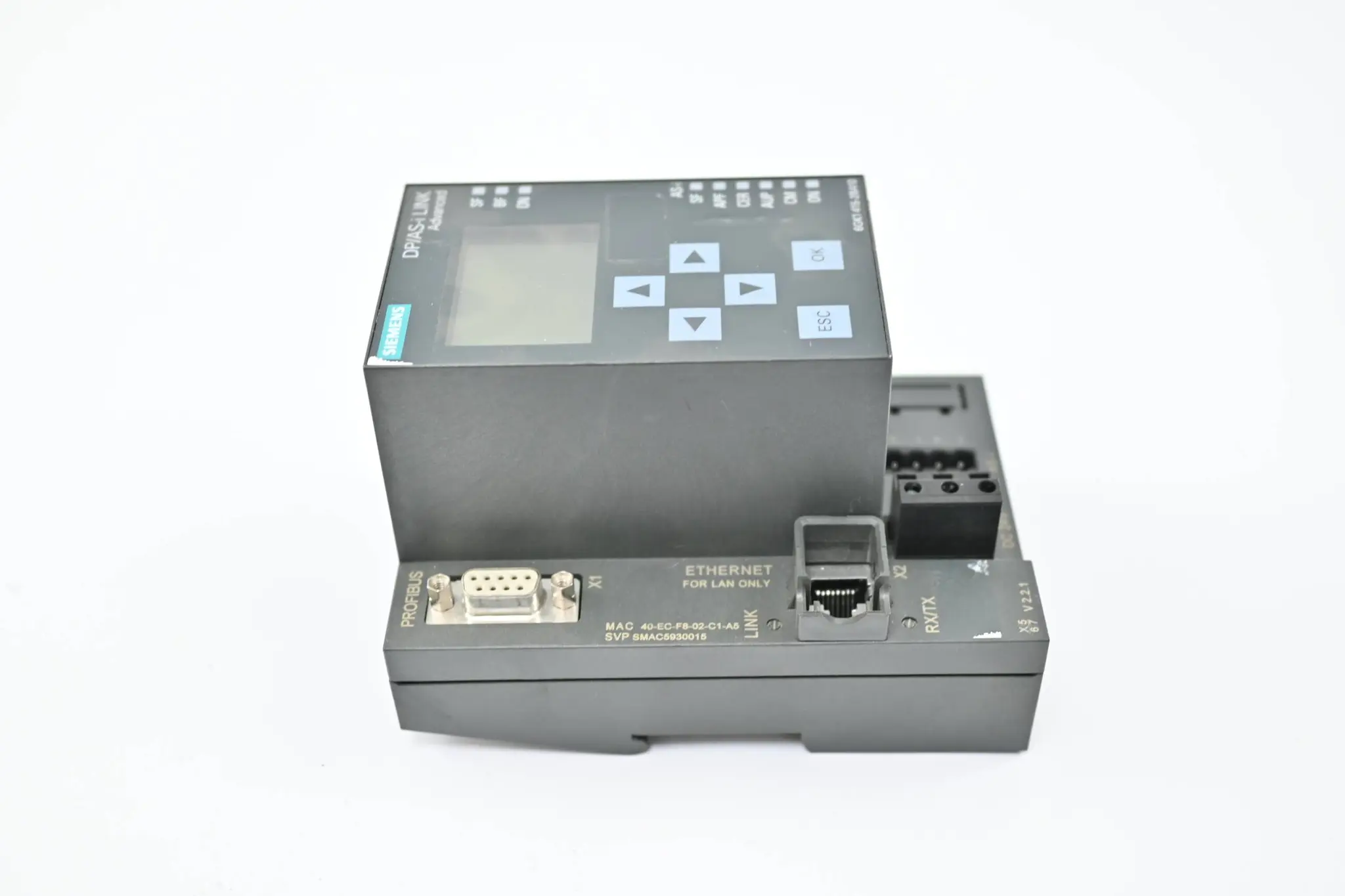 Produktfoto 1 von Siemens Simatic NET DP/AS-i LINK 6GK1415-2BA10 ( 6GK1 415-2BA10 )