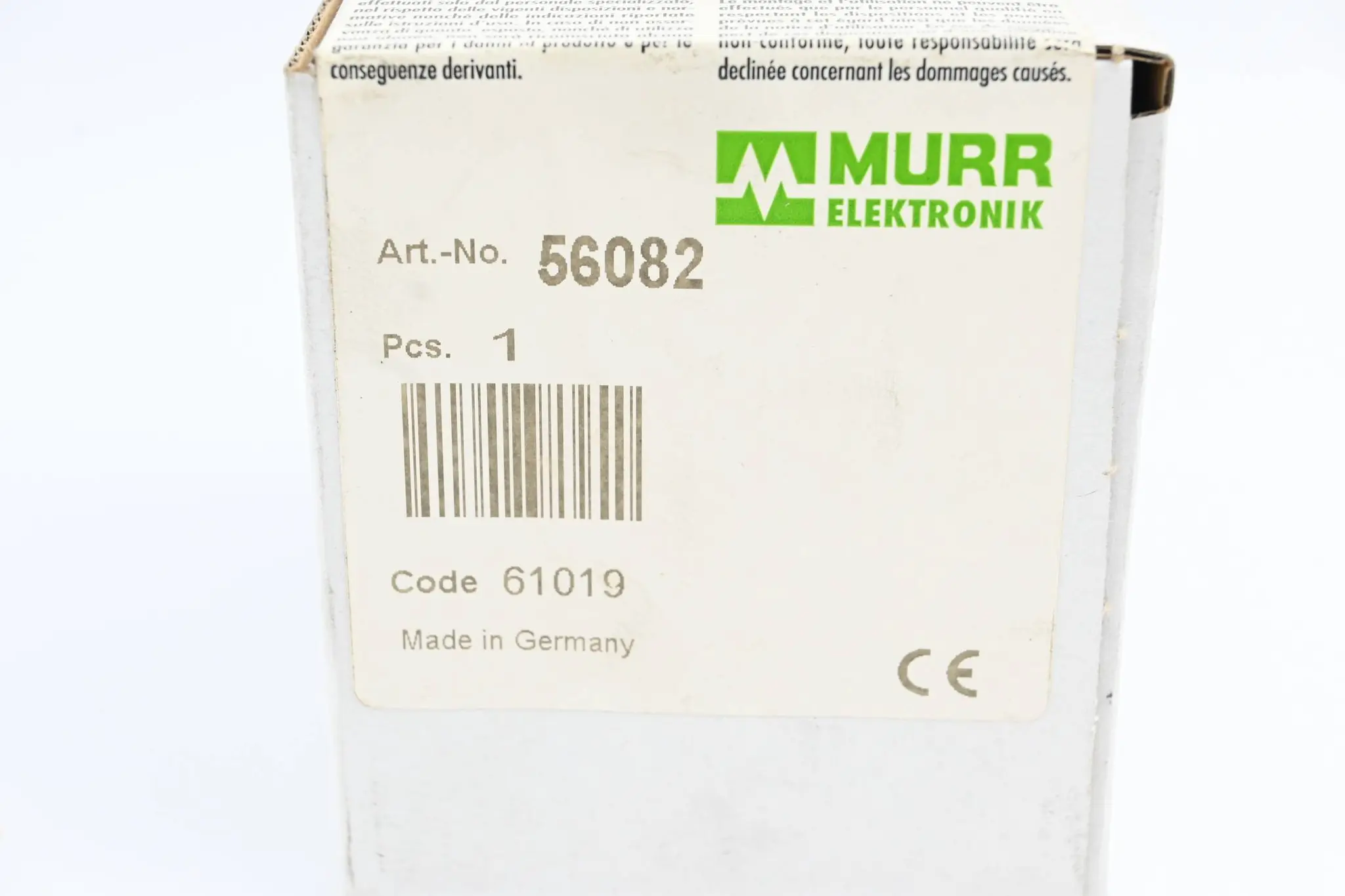 Produktfoto 1 von Murr Elektronik Slim Line Potenzialklemmenblock 56082