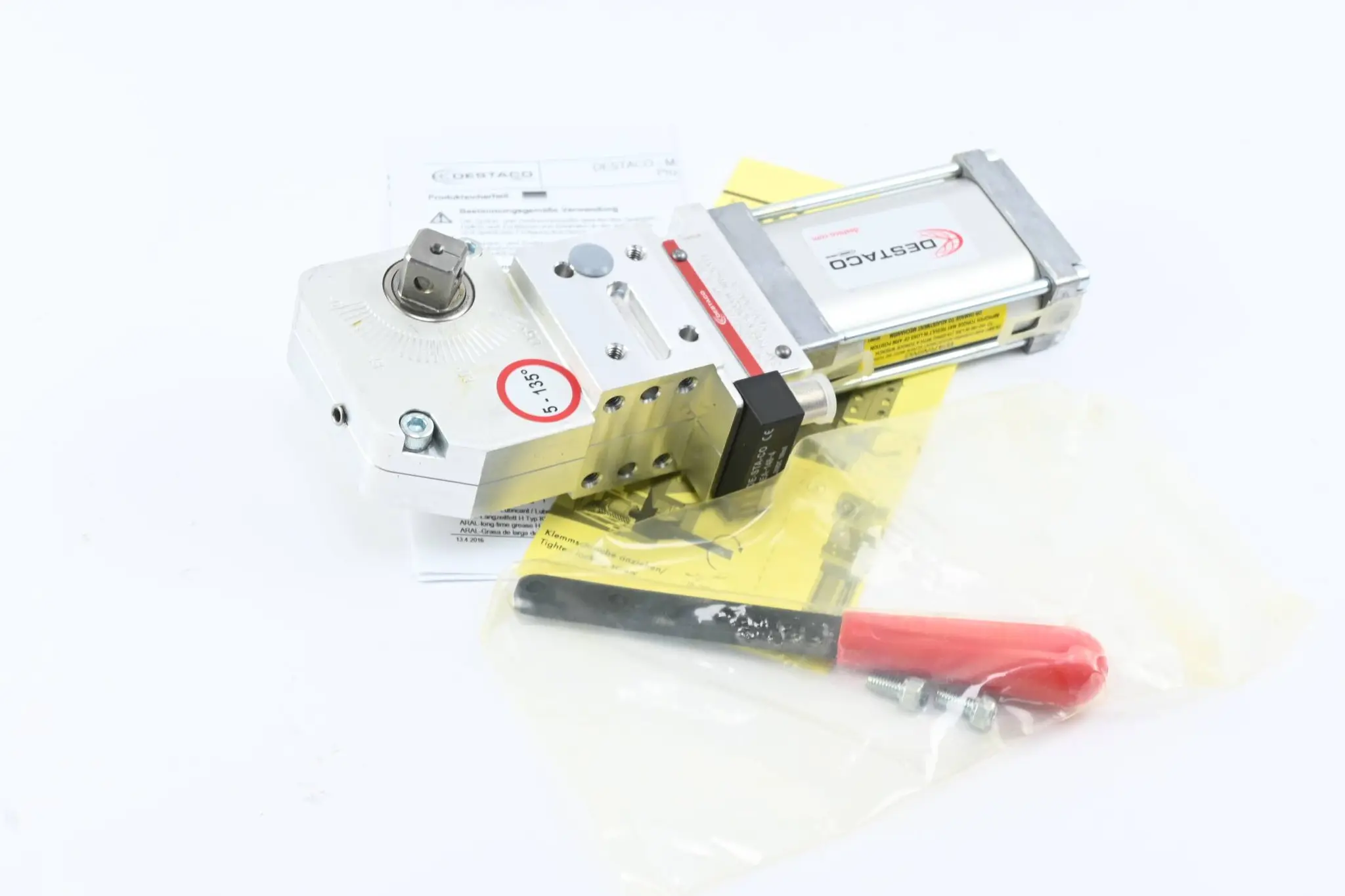 Produktfoto 1 von Destaco Pneumatik-Kraftspanner 82M-3E23H040L8