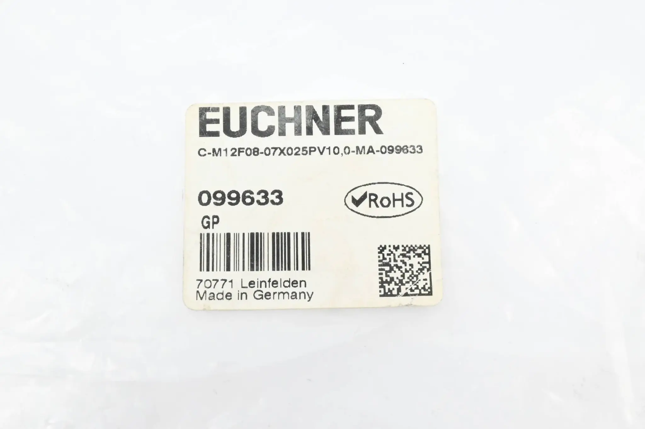 Produktfoto 1 von Euchner C-M12F08-07X025PV10,0-MA-099633 ( 099633 )