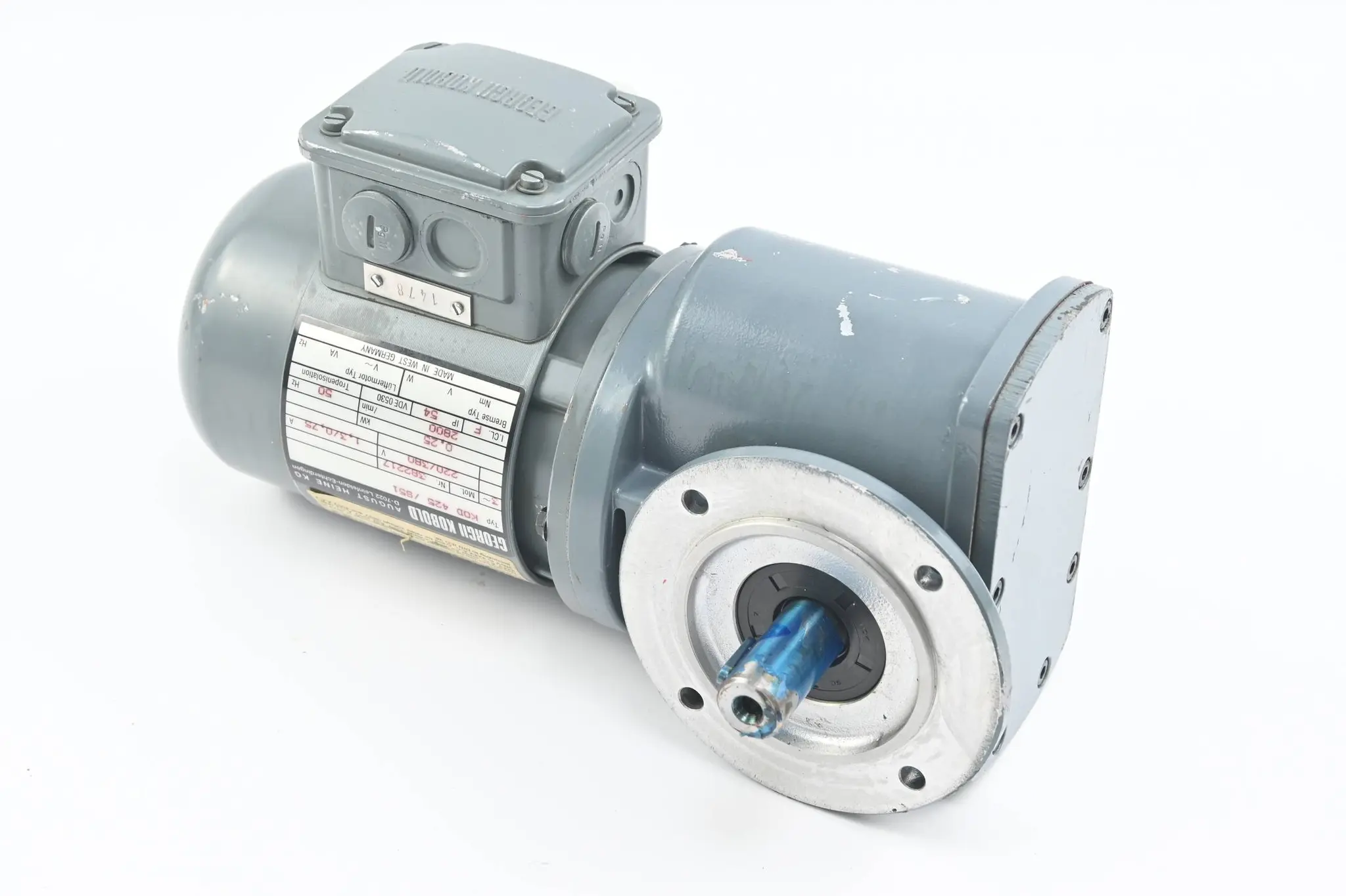 Produktfoto 1 von Georgii Kobold 3~ Motor KOD 425/S51 ( KOD425/S51 ) inkl. Anker Getriebe CA43