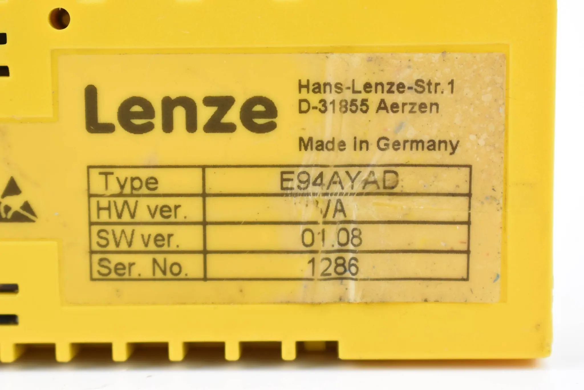 Produktfoto 1 von Lenze SM300 Sicherheitsmodul E94AYAD