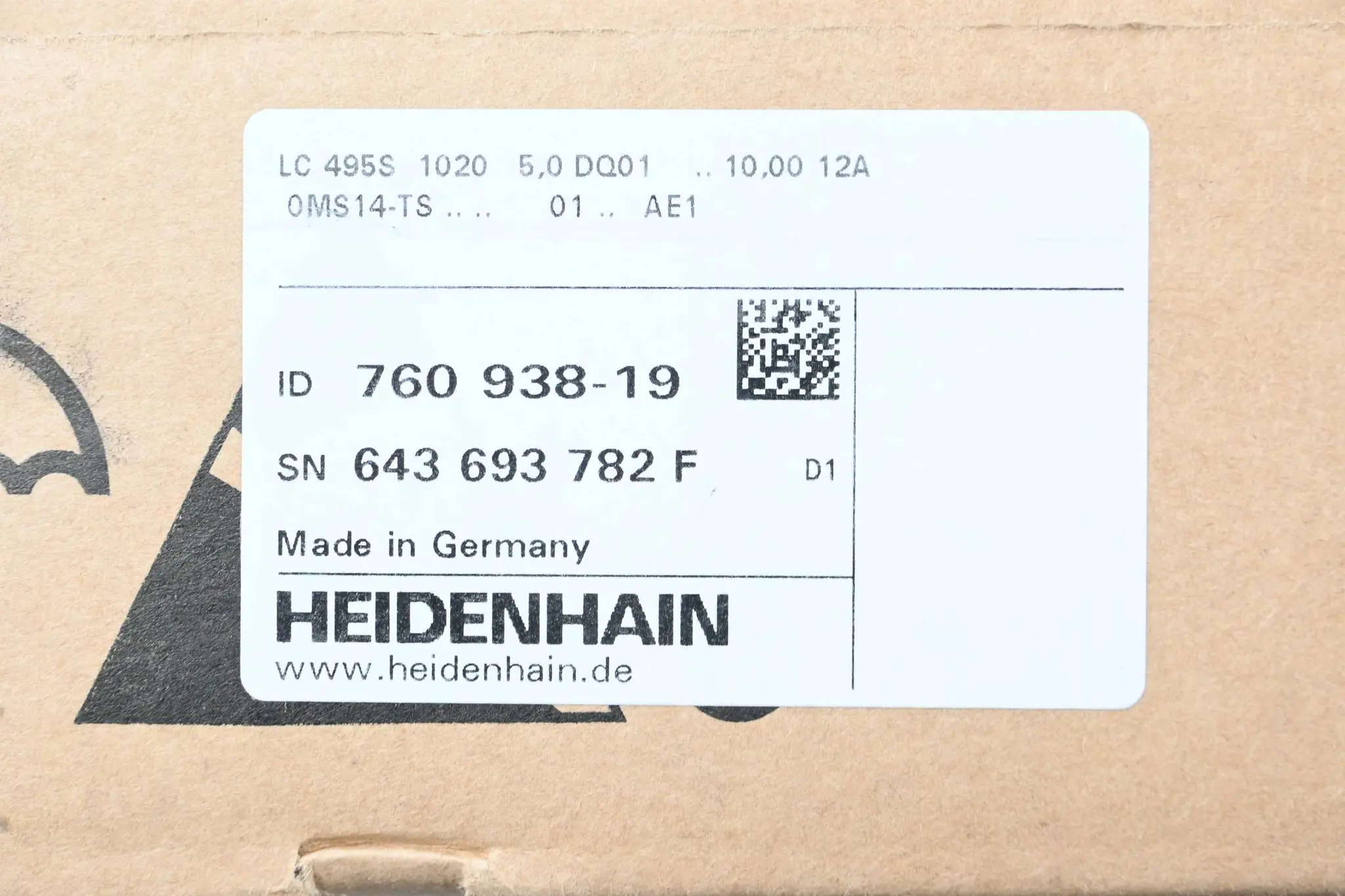 Produktfoto 1 von Heidenhain Absolutes gekapseltes Längenmessgerät LC 495S 1020 ( 760938-19 ) D1
