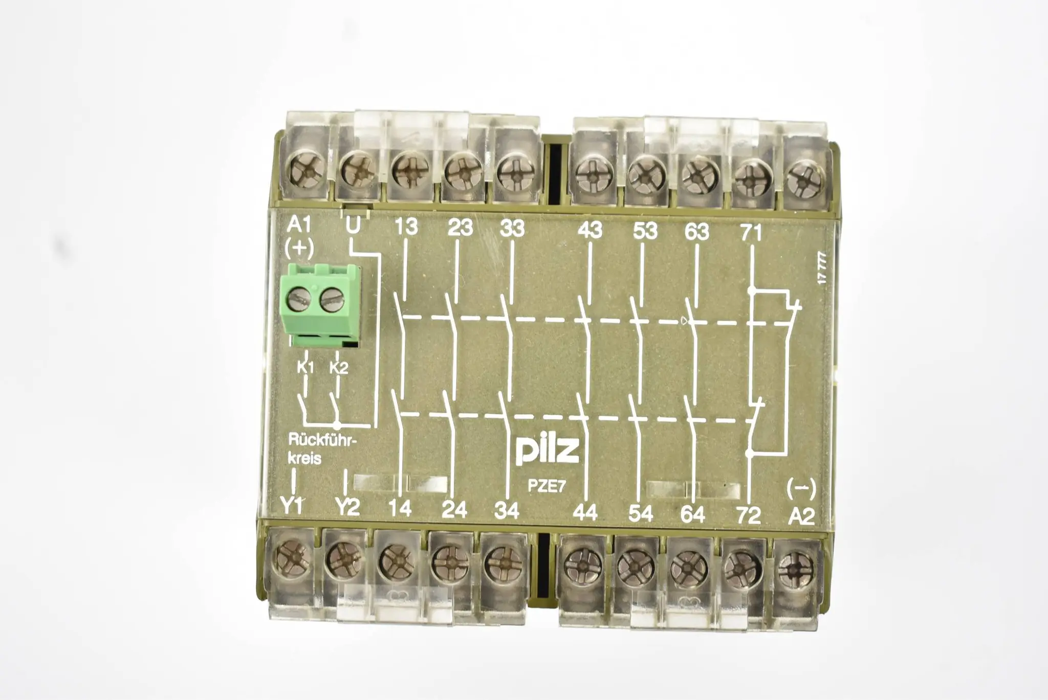 Produktfoto 1 von Pilz Sicherheitsrelais PZE/7 24VDC 6S 1ö ( 474010 )