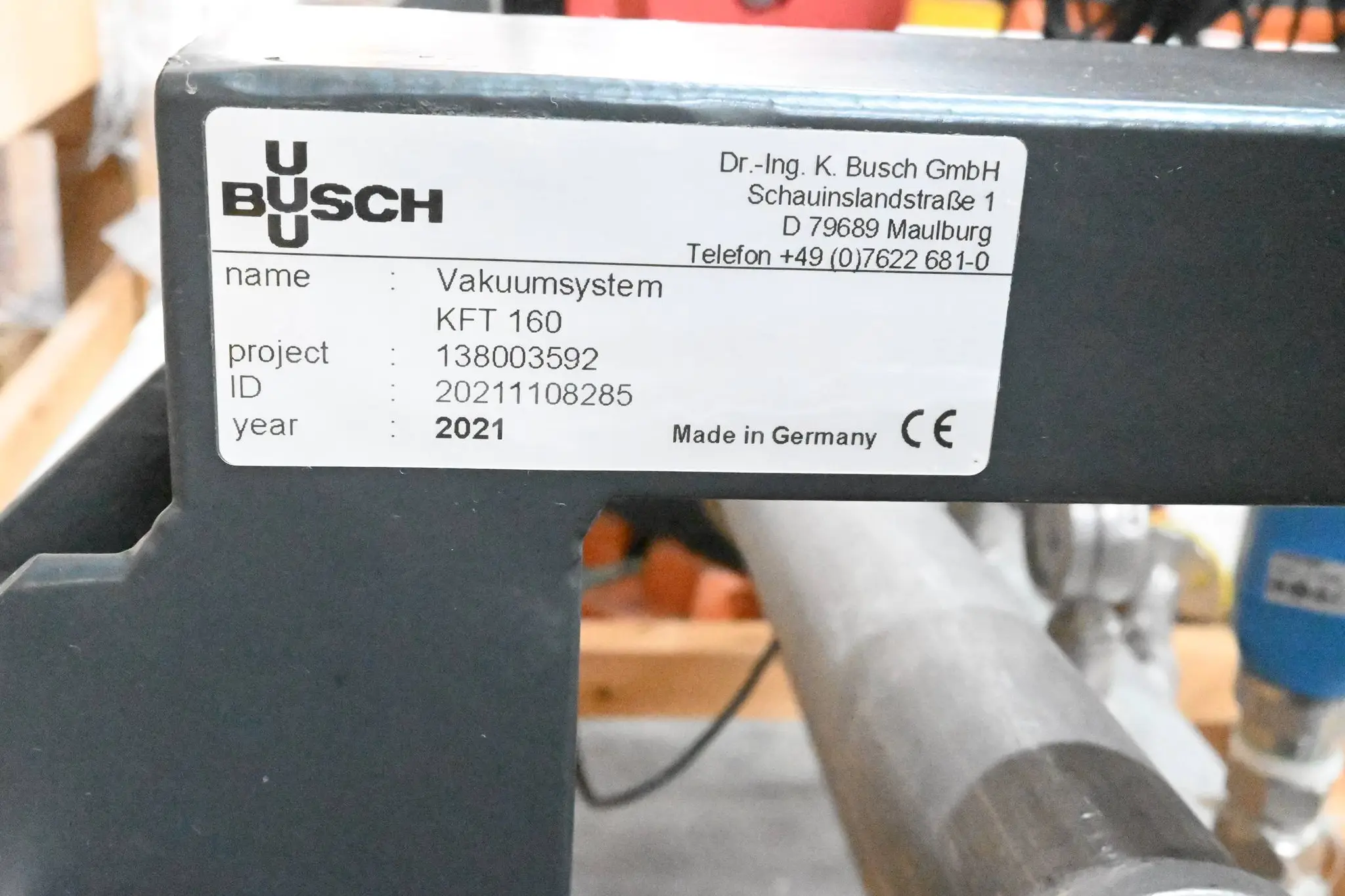 Produktfoto 1 von Busch Wasserabscheider Kondensatabscheider für Busch Vakuumsystem KFT 160