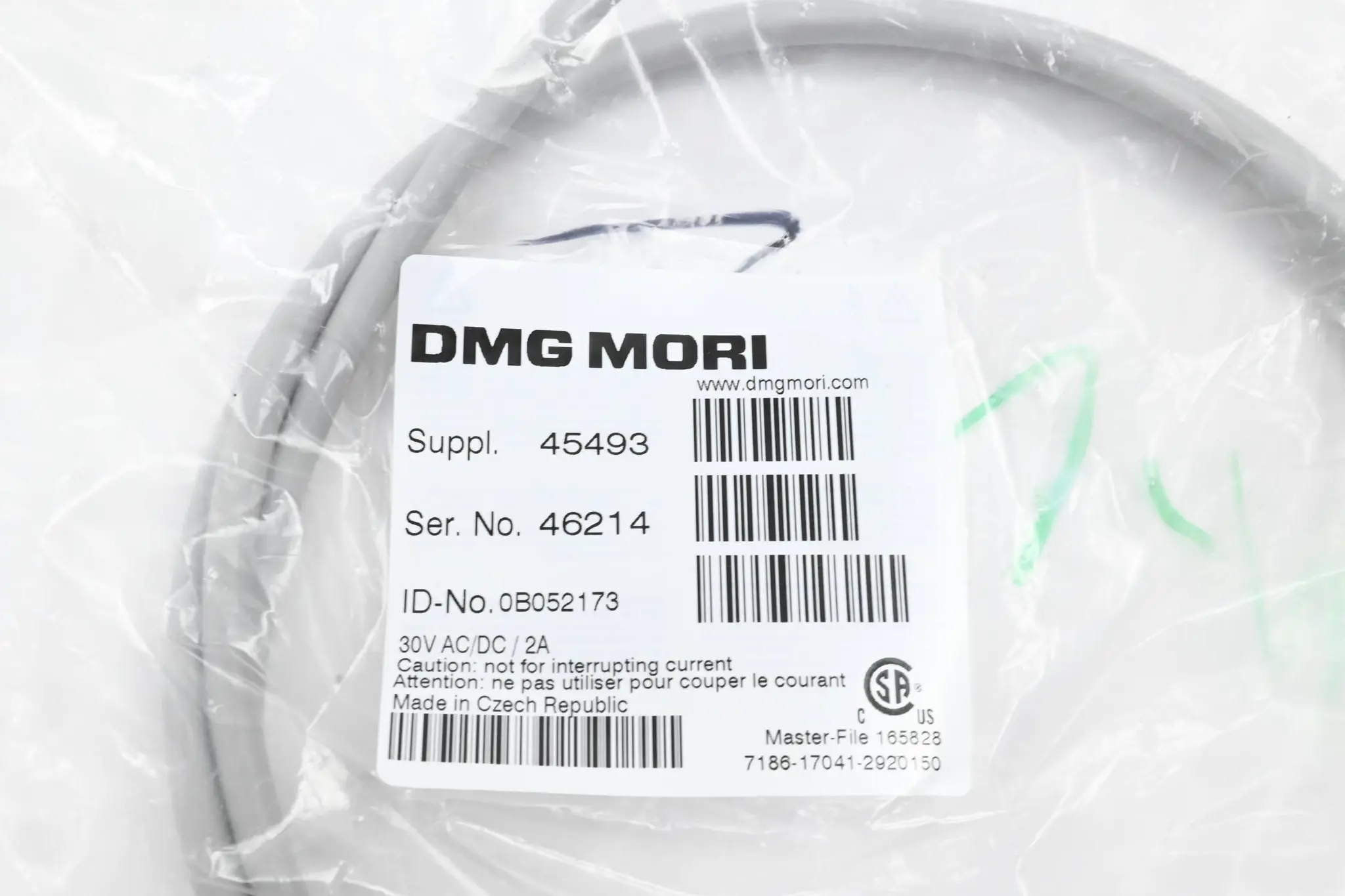 Produktfoto 1 von DMG Mori Kabel 45493 ( 0B052173 ) 7186-17041-2920150