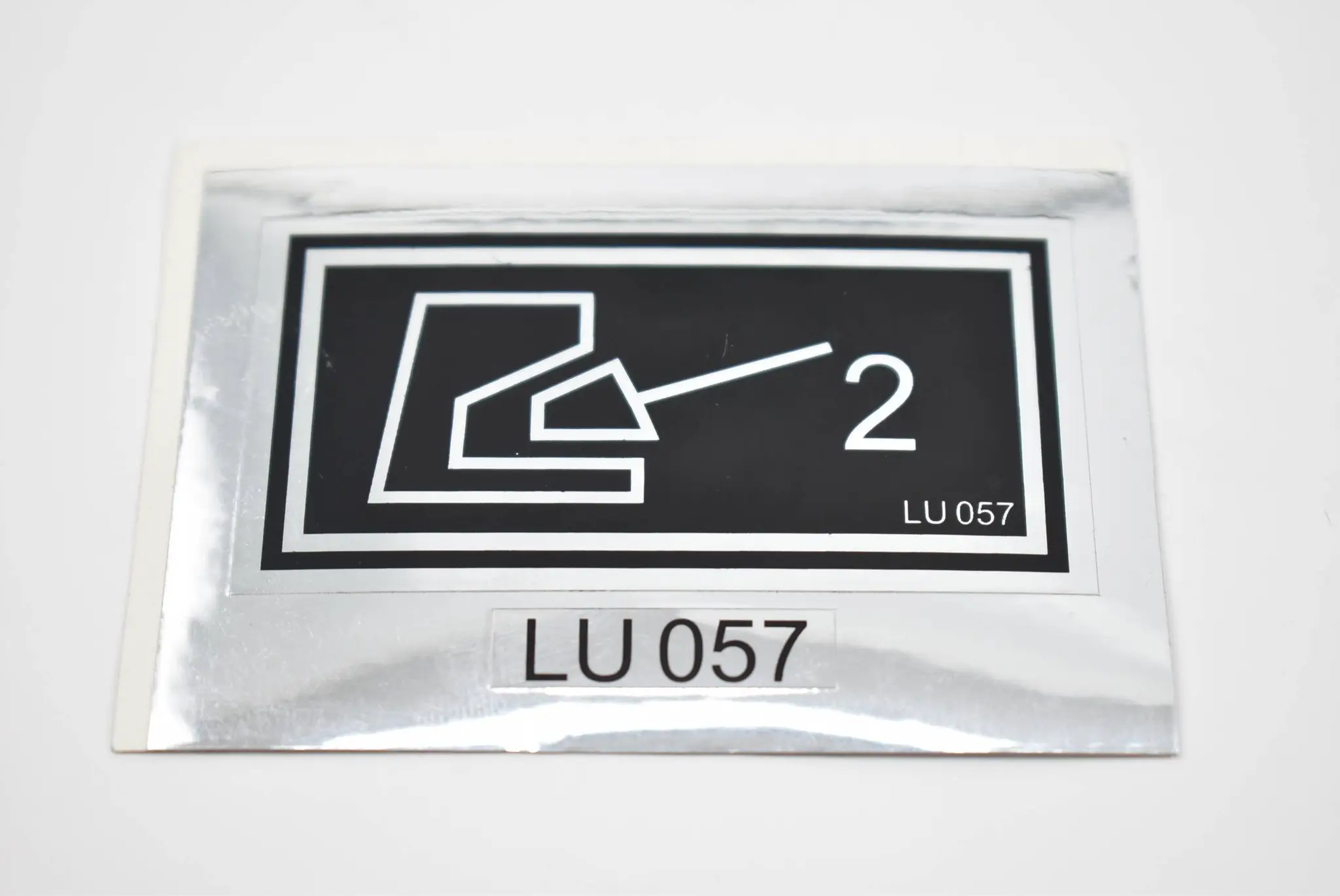 Produktfoto 1 von Piktogramm Schrankgriff Aufkleber LU 057 ( LU057 ) VE 18 Stück